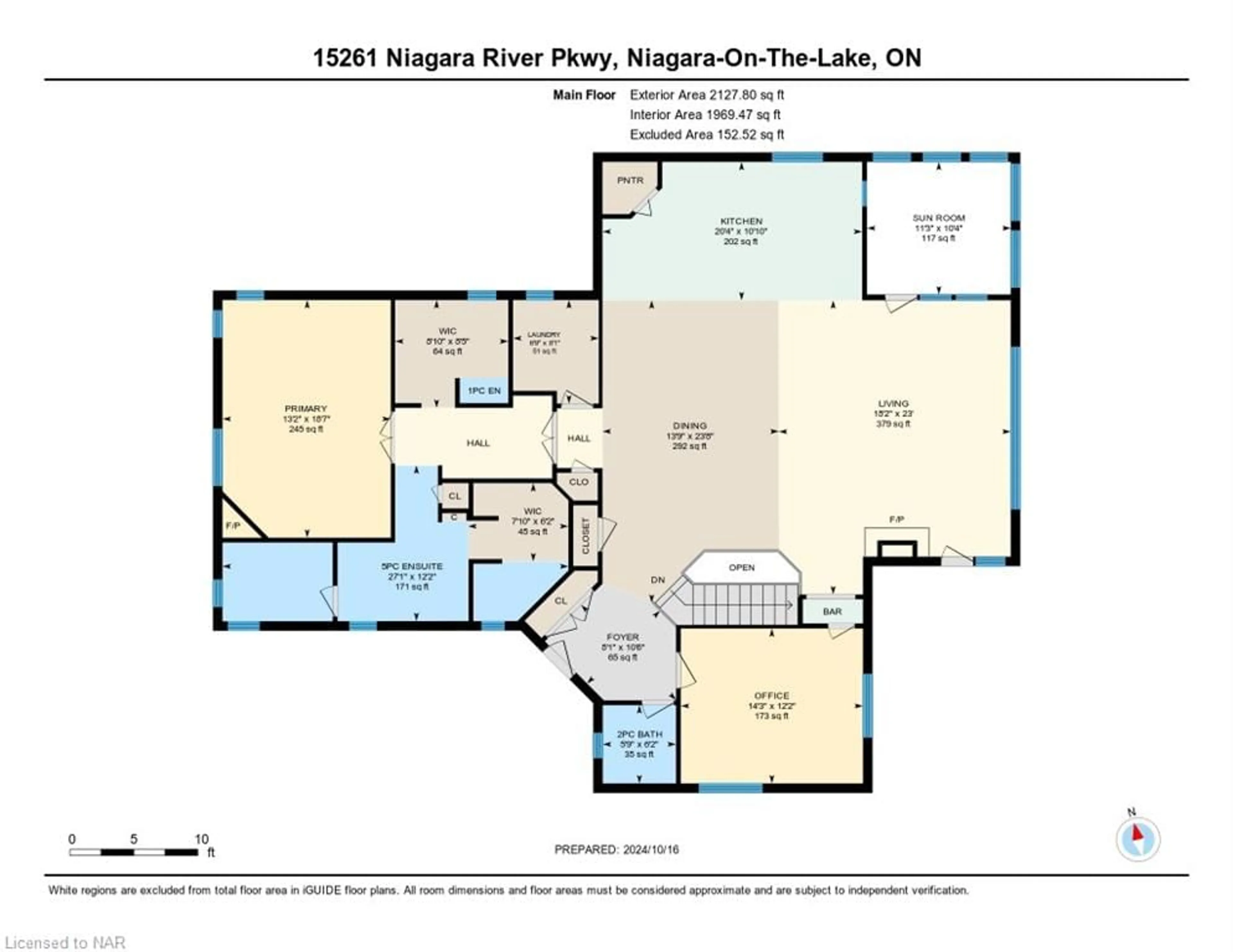 Floor plan for 15261 Niagara River Pky, Niagara-on-the-Lake Ontario L0S 1J0