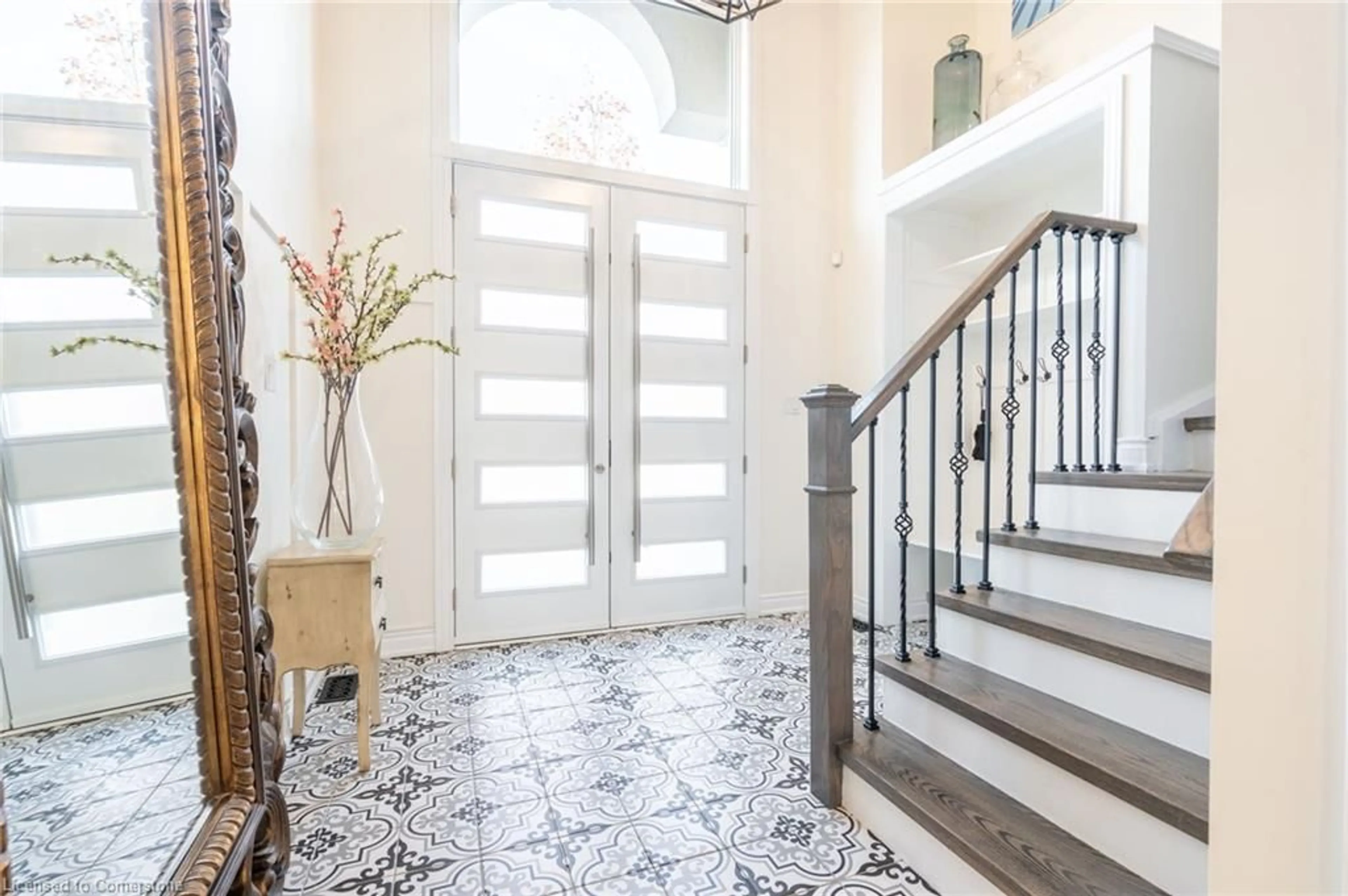 Indoor entryway, ceramic floors for 71 Joshua Ave, Ancaster Ontario L9K 1P8