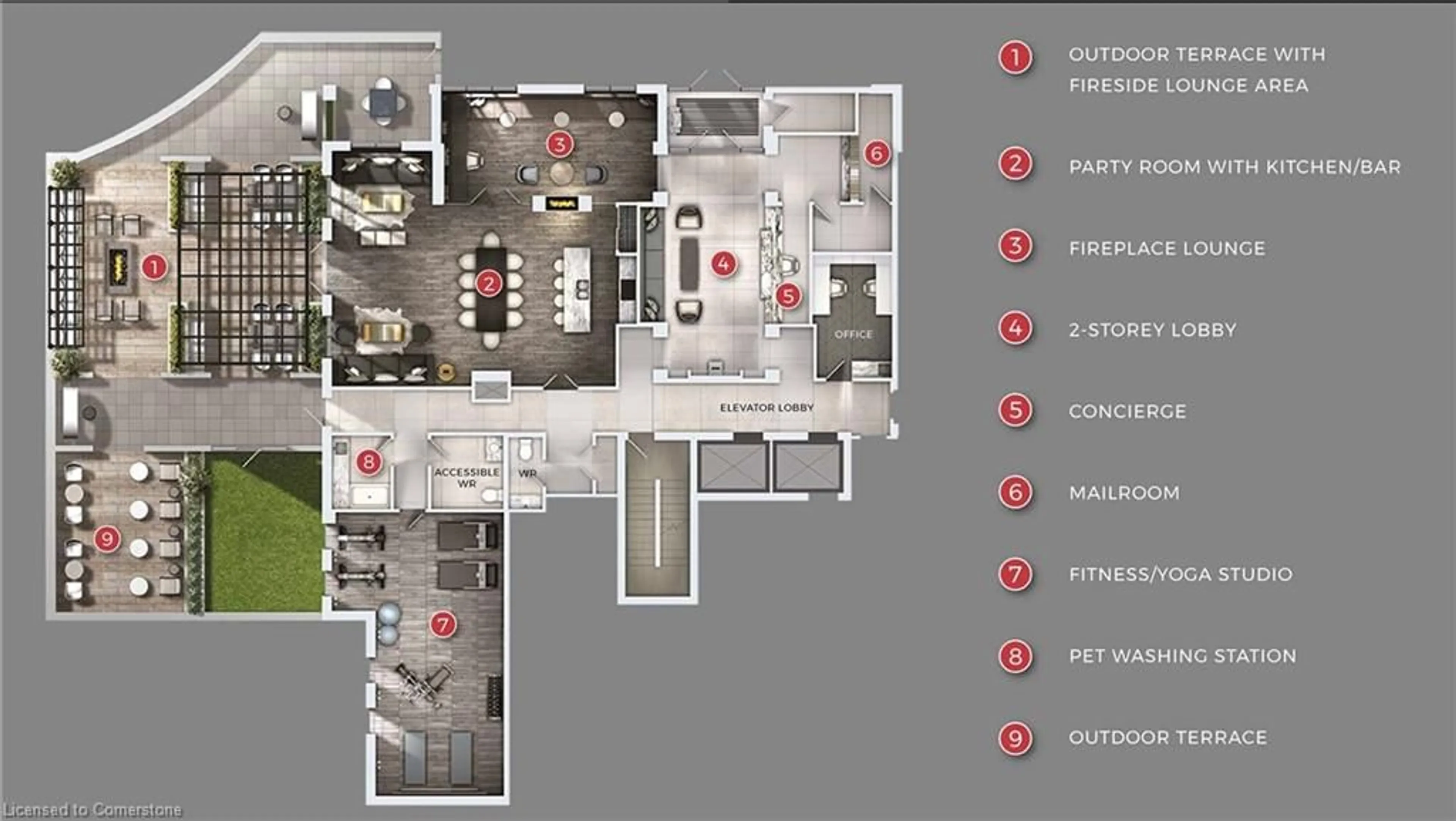 Floor plan for 42 Mill St #205, Georgetown Ontario L7G 0P9