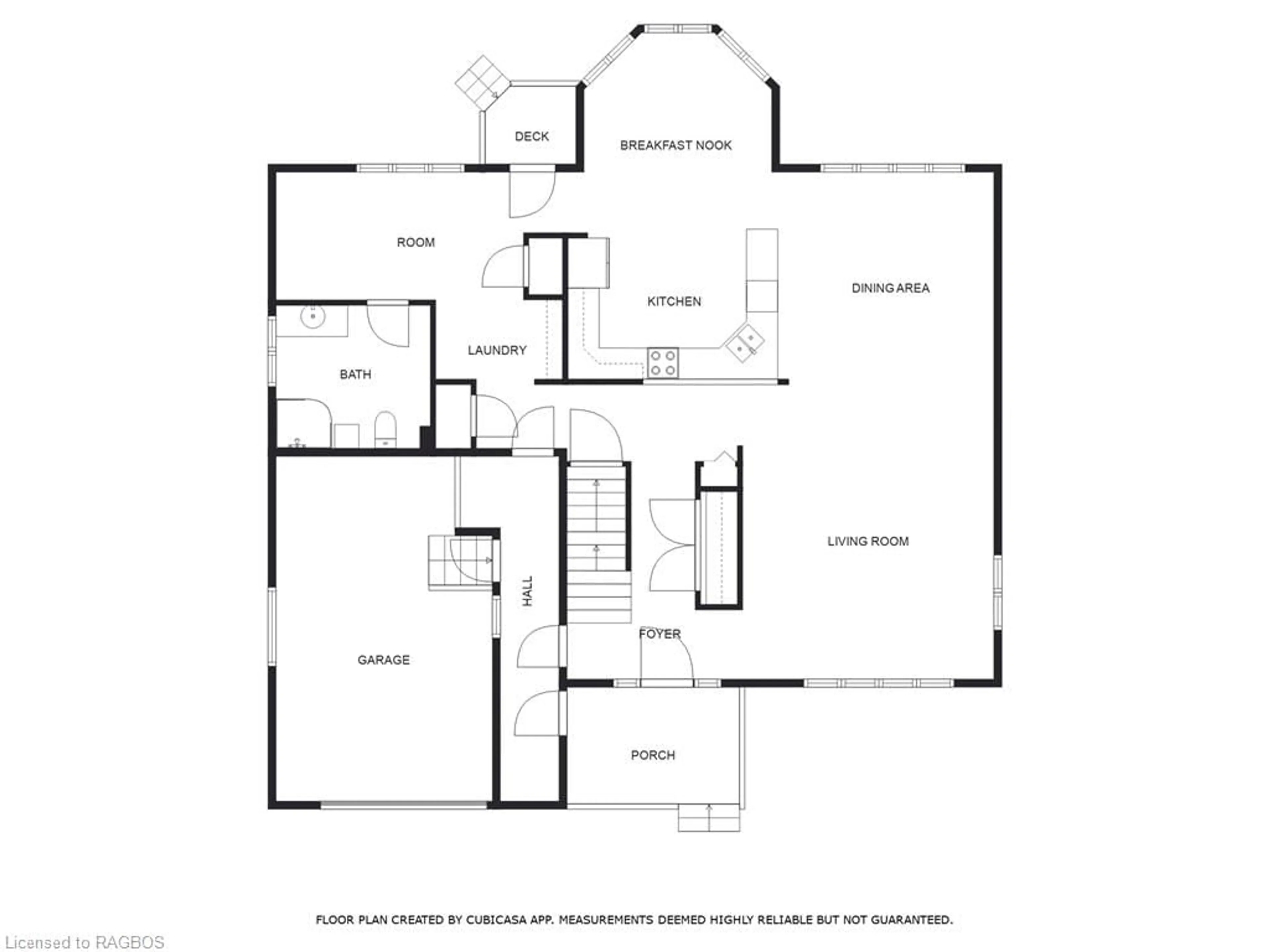 Floor plan for 241 Mill Dr, Paisley Ontario N0G 2N0