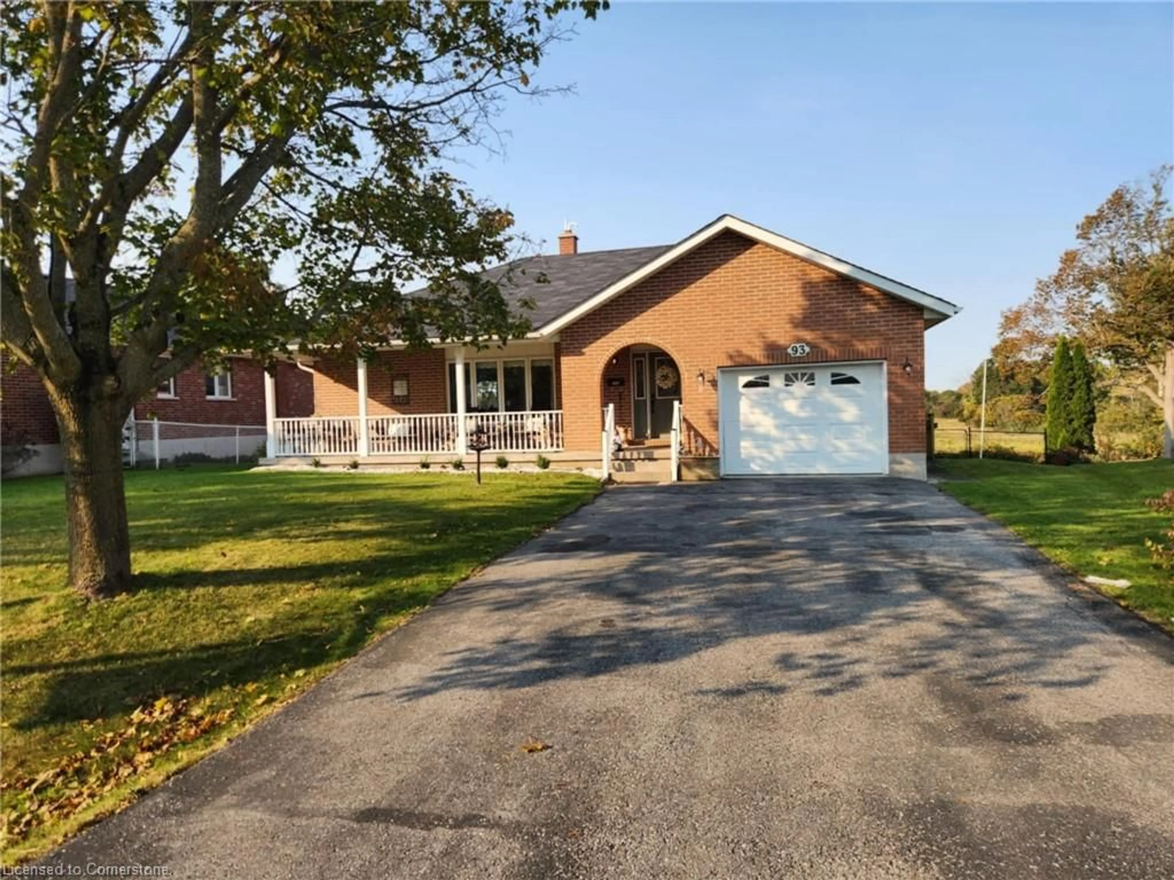 Frontside or backside of a home, cottage for 93 Riverlea Rd, Cannington Ontario L0E 1E0