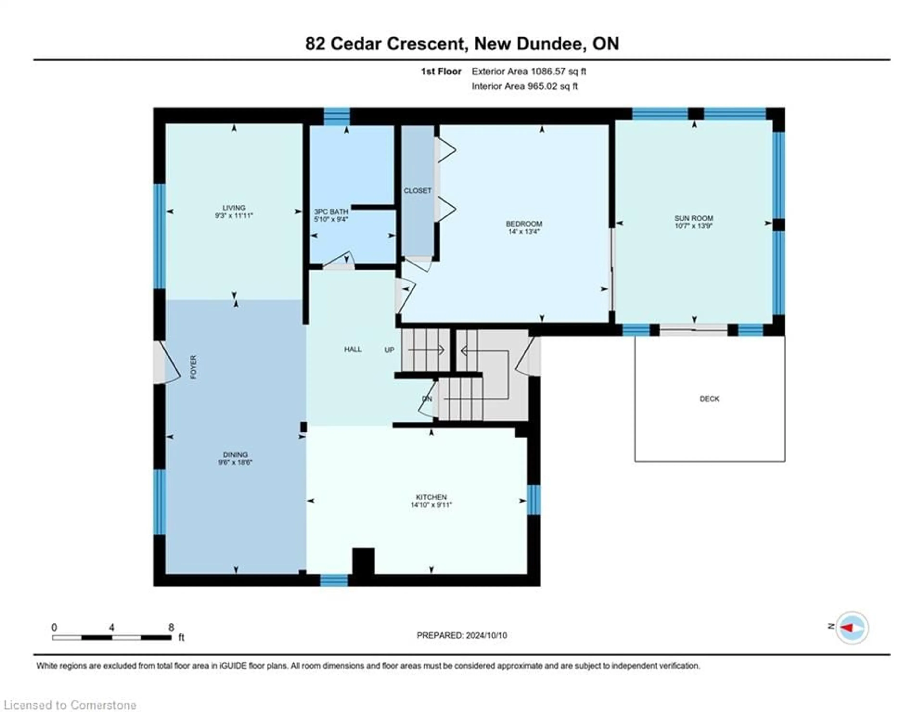 Floor plan for 82 Cedar Cres, New Dundee Ontario N0B 2E0