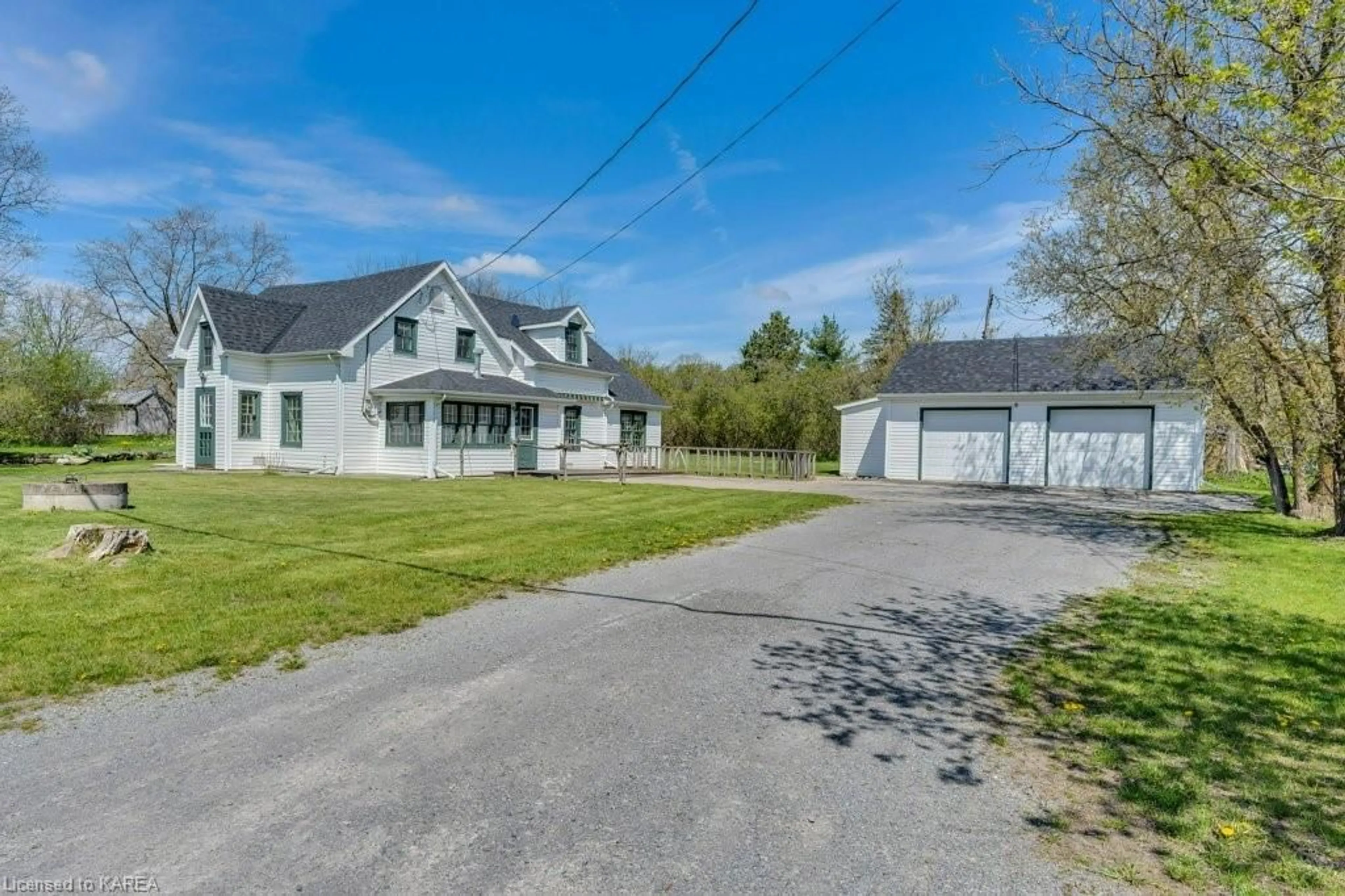 Outside view for 2576 Kepler Rd, Elginburg Ontario K0H 1M0