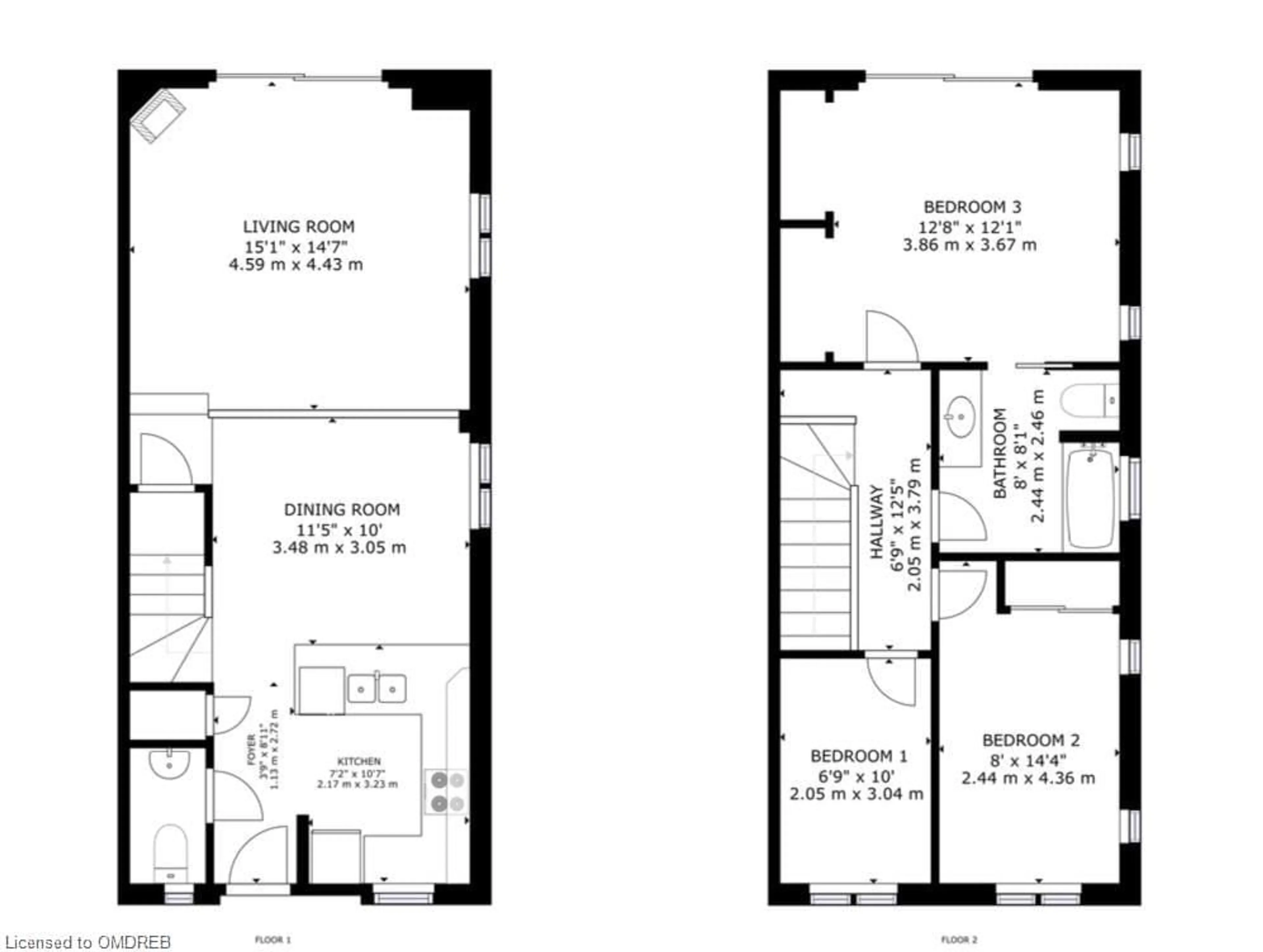 Floor plan for 1579 Anstruther Lake Rd #20, North Kawartha Twp Ontario K0L 1A0