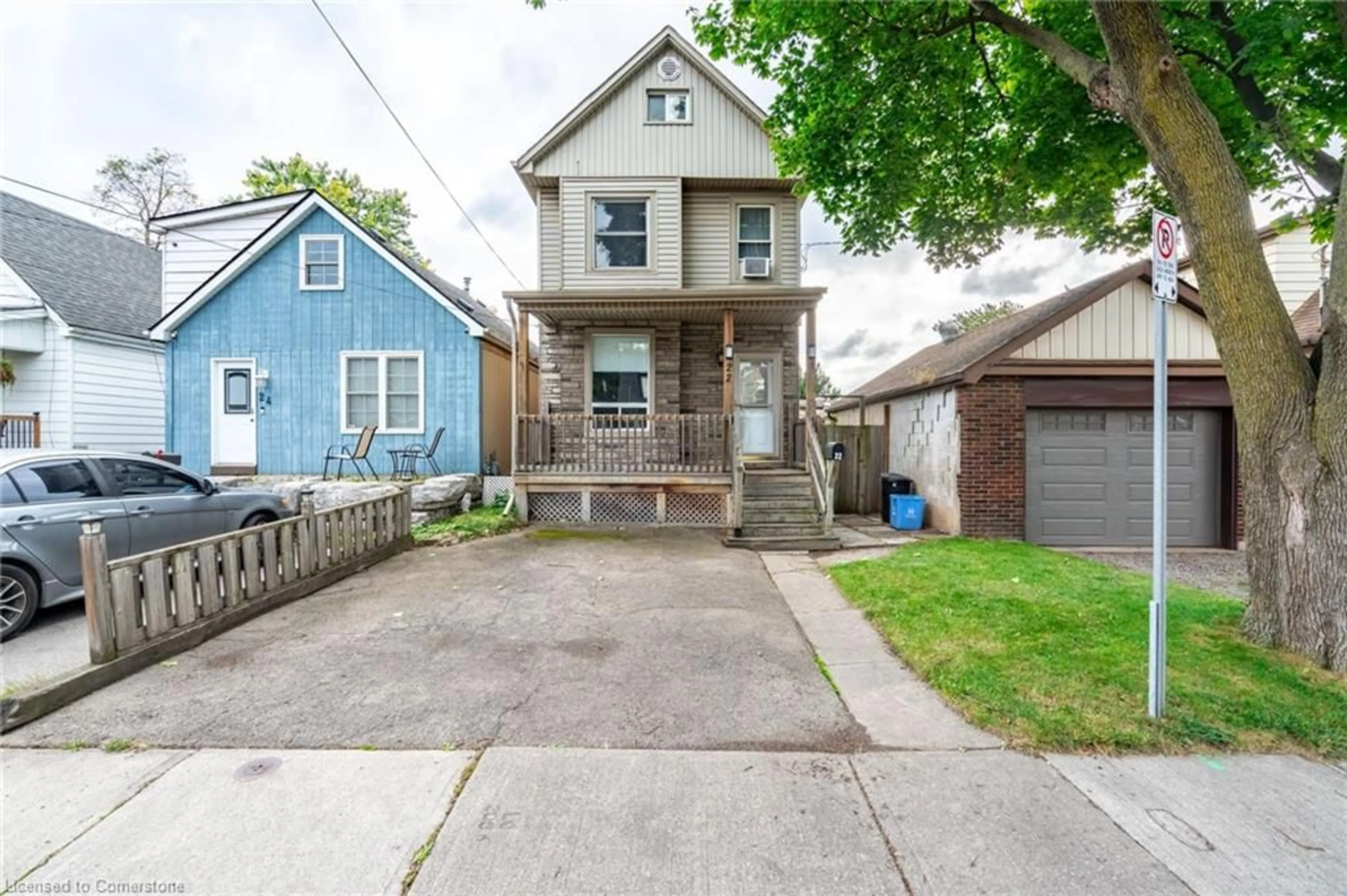 Frontside or backside of a home, cottage for 22 Bayfield Ave, Hamilton Ontario L8H 3M4