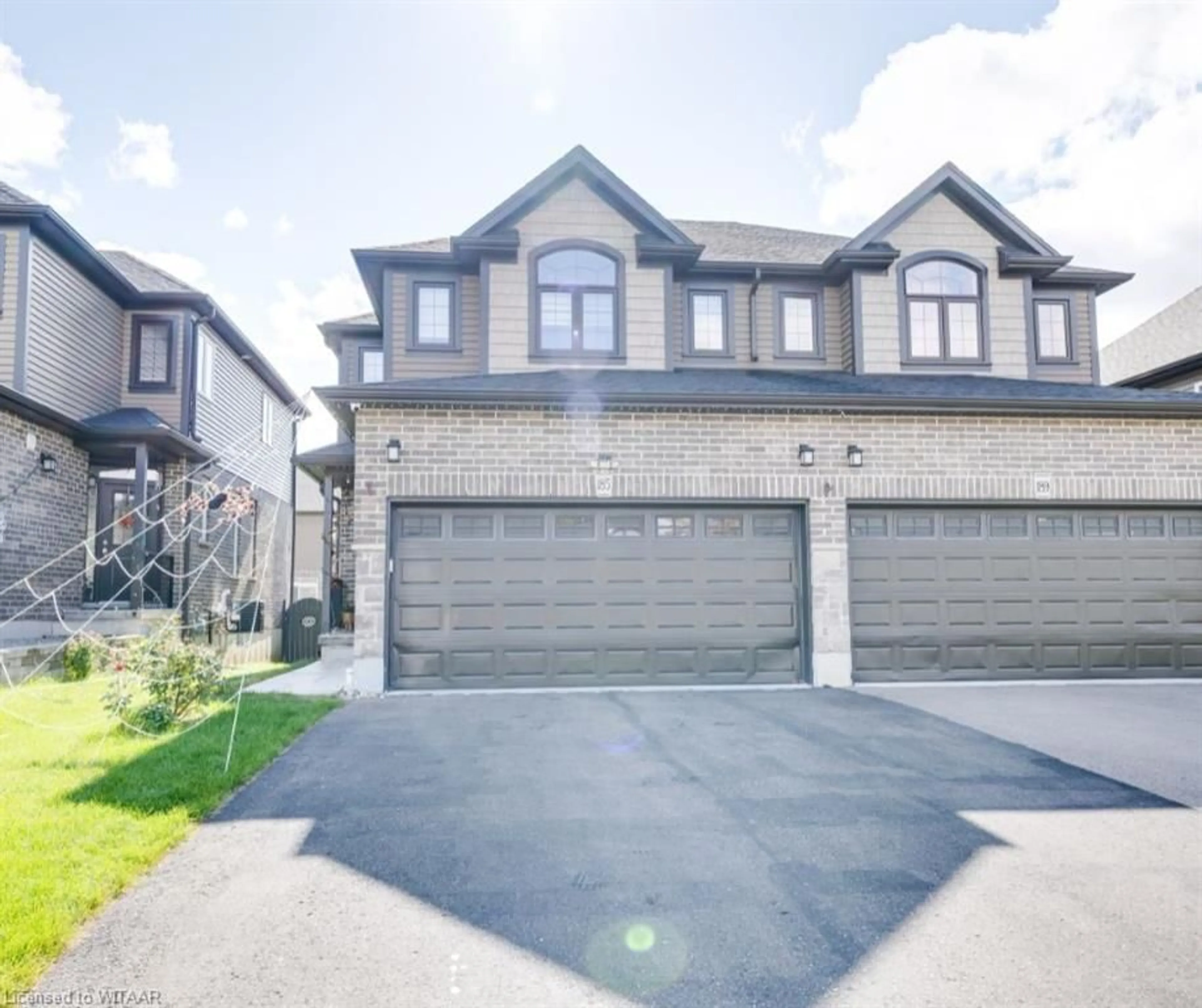 A pic from exterior of the house or condo, the street view for 185 Links Cres, Woodstock Ontario N4T 0L9