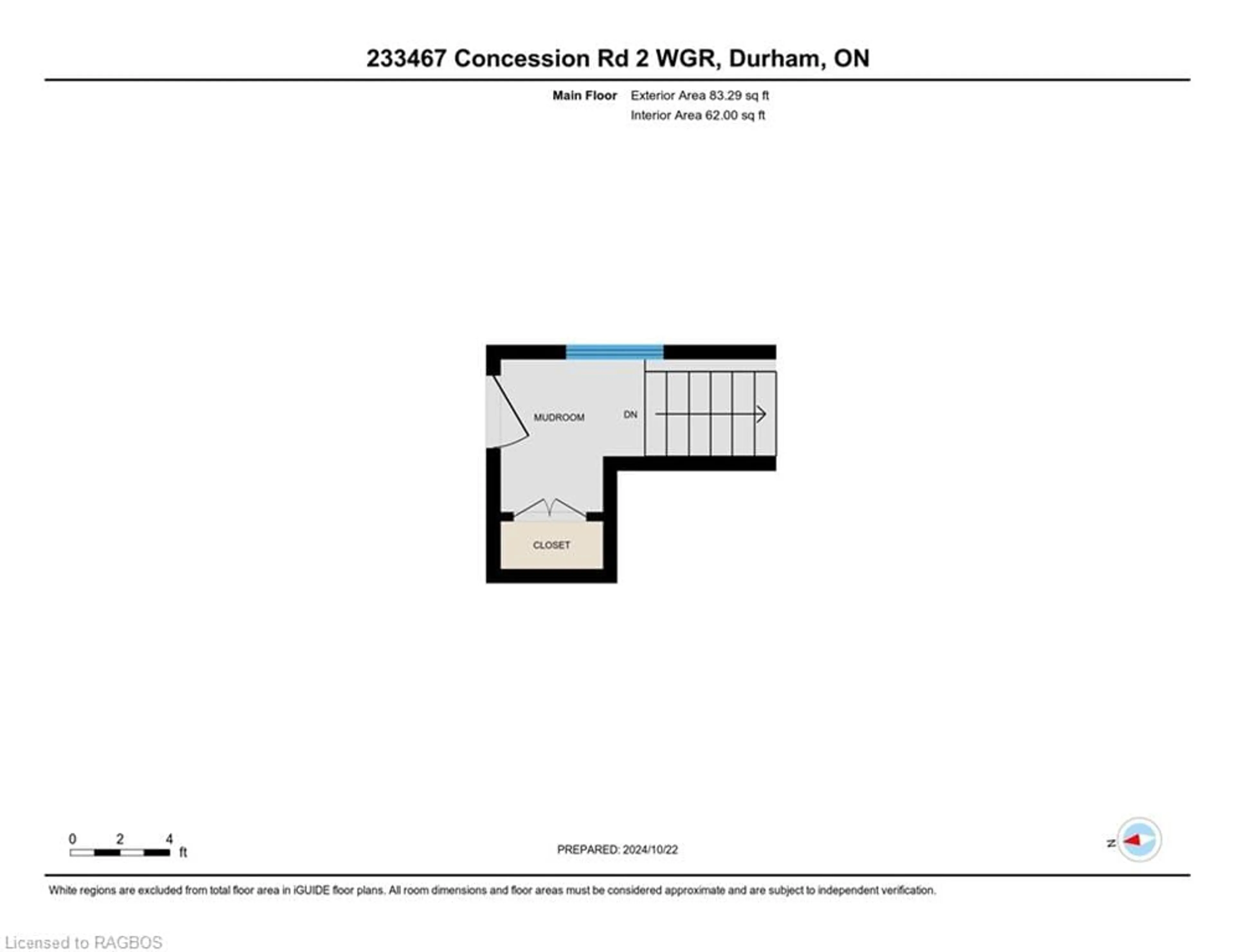 Floor plan for 233467 Concession 2 Wgr Rd, West Grey Ontario N0G 1R0