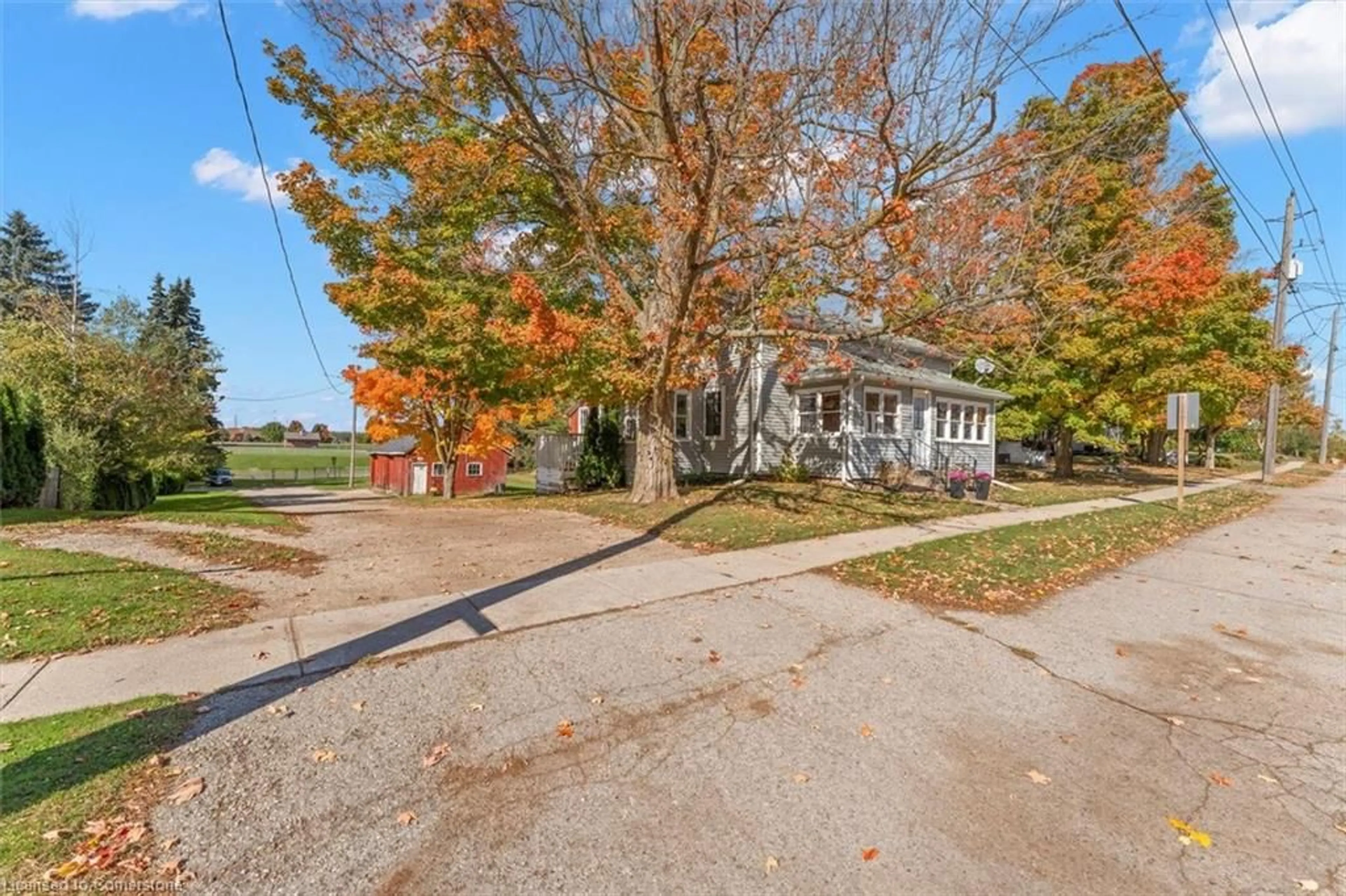 A pic from exterior of the house or condo, the street view for 19 Badenoch Street St, Morriston Ontario N0B 2C0