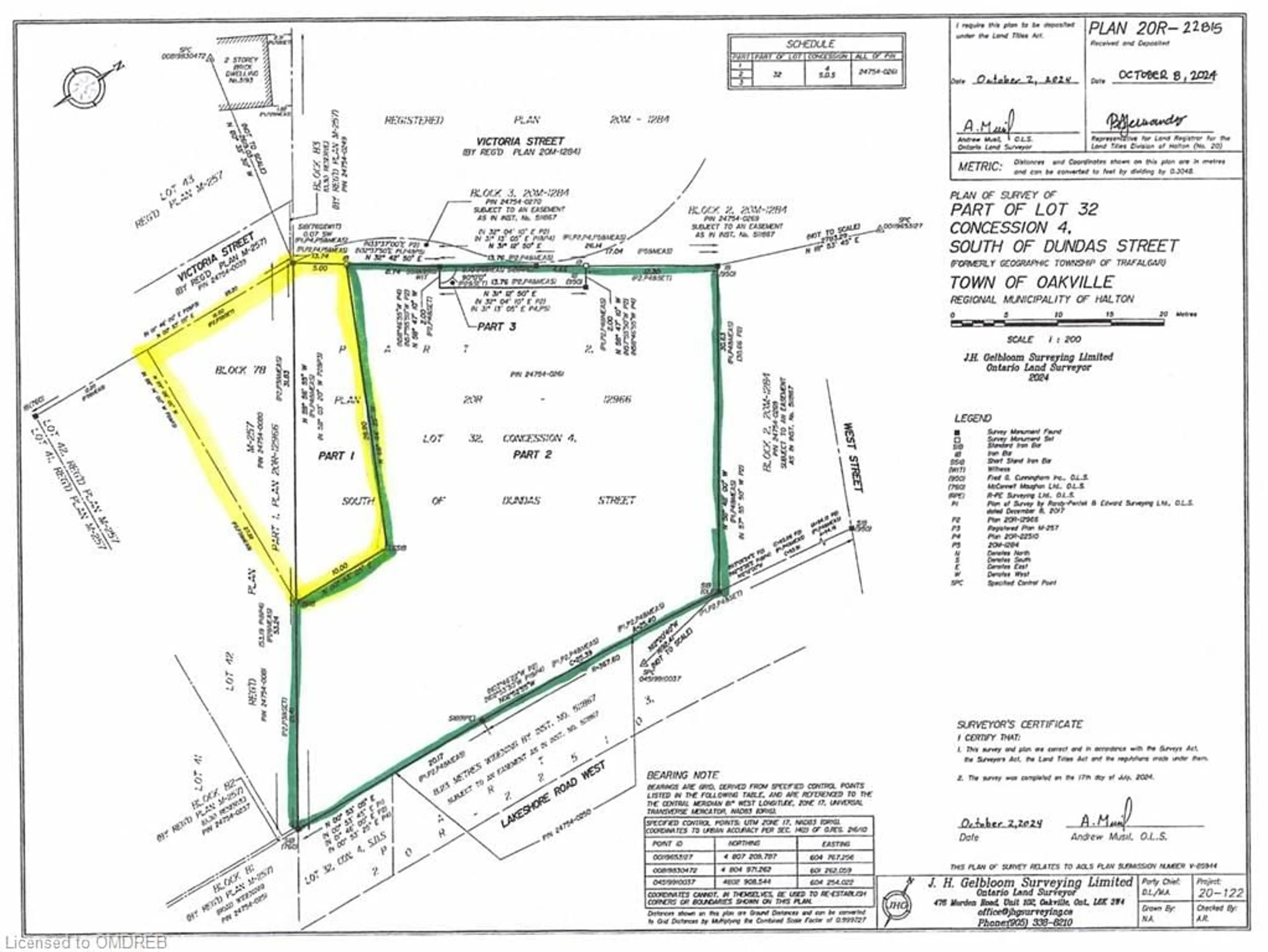 Floor plan for 0 Victoria St, Oakville Ontario L6L 5X8