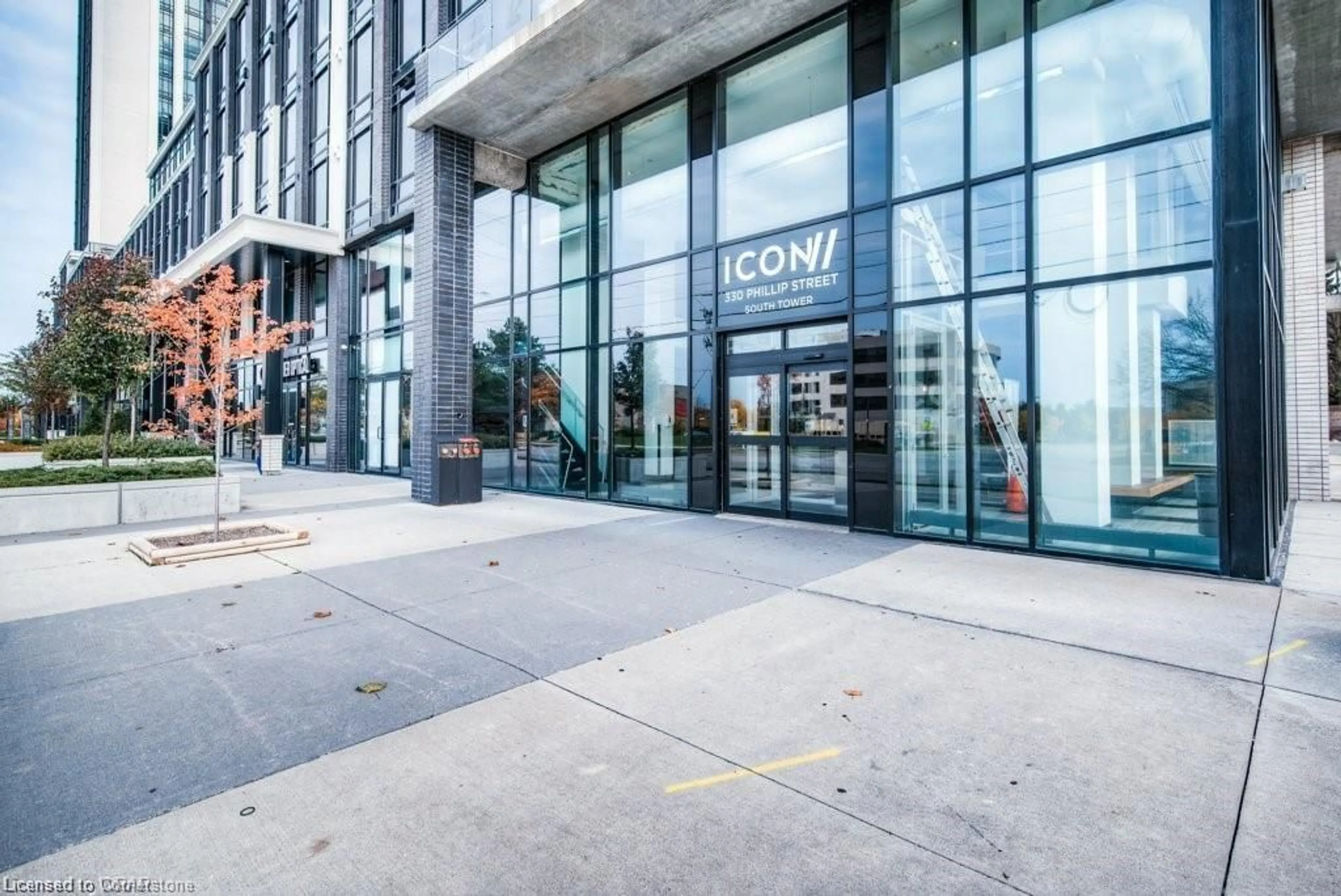 Indoor lobby for 330 Phillip St #C322, Waterloo Ontario N2L 3W9