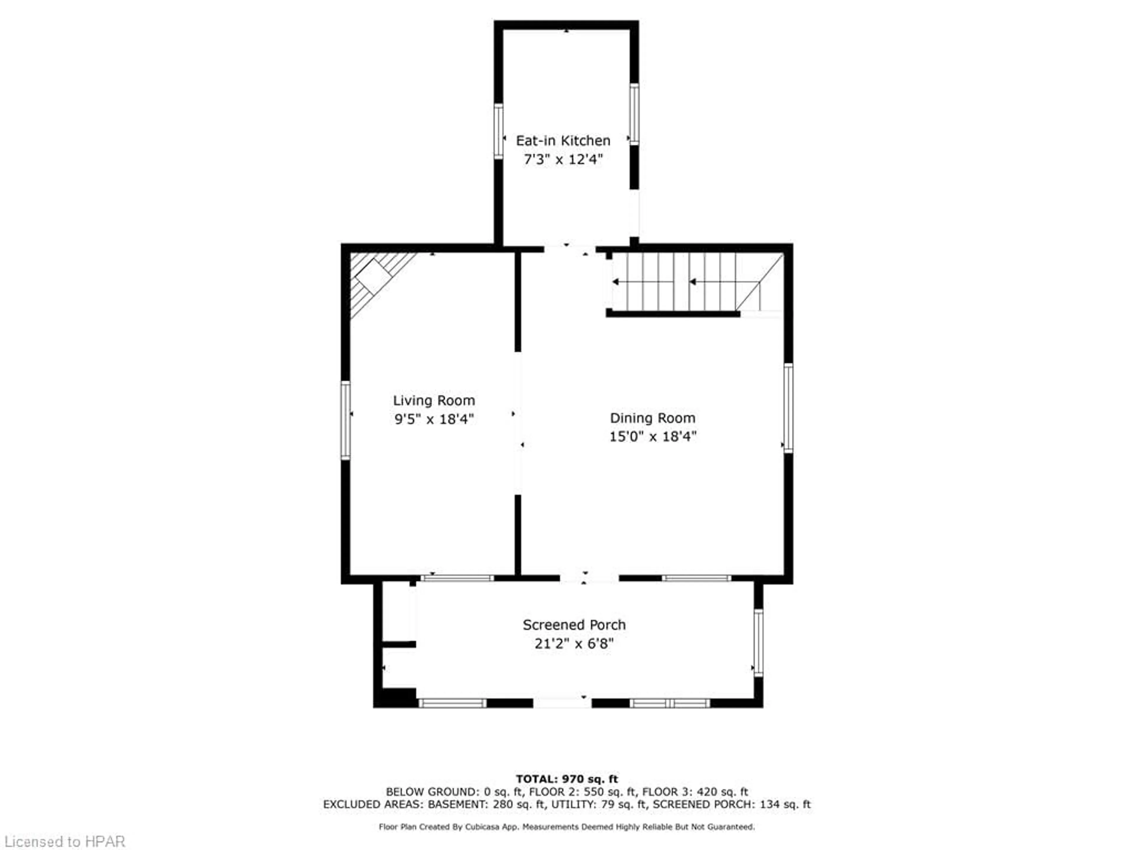 Floor plan for 110 Quebec St, Goderich Ontario N7A 2G7