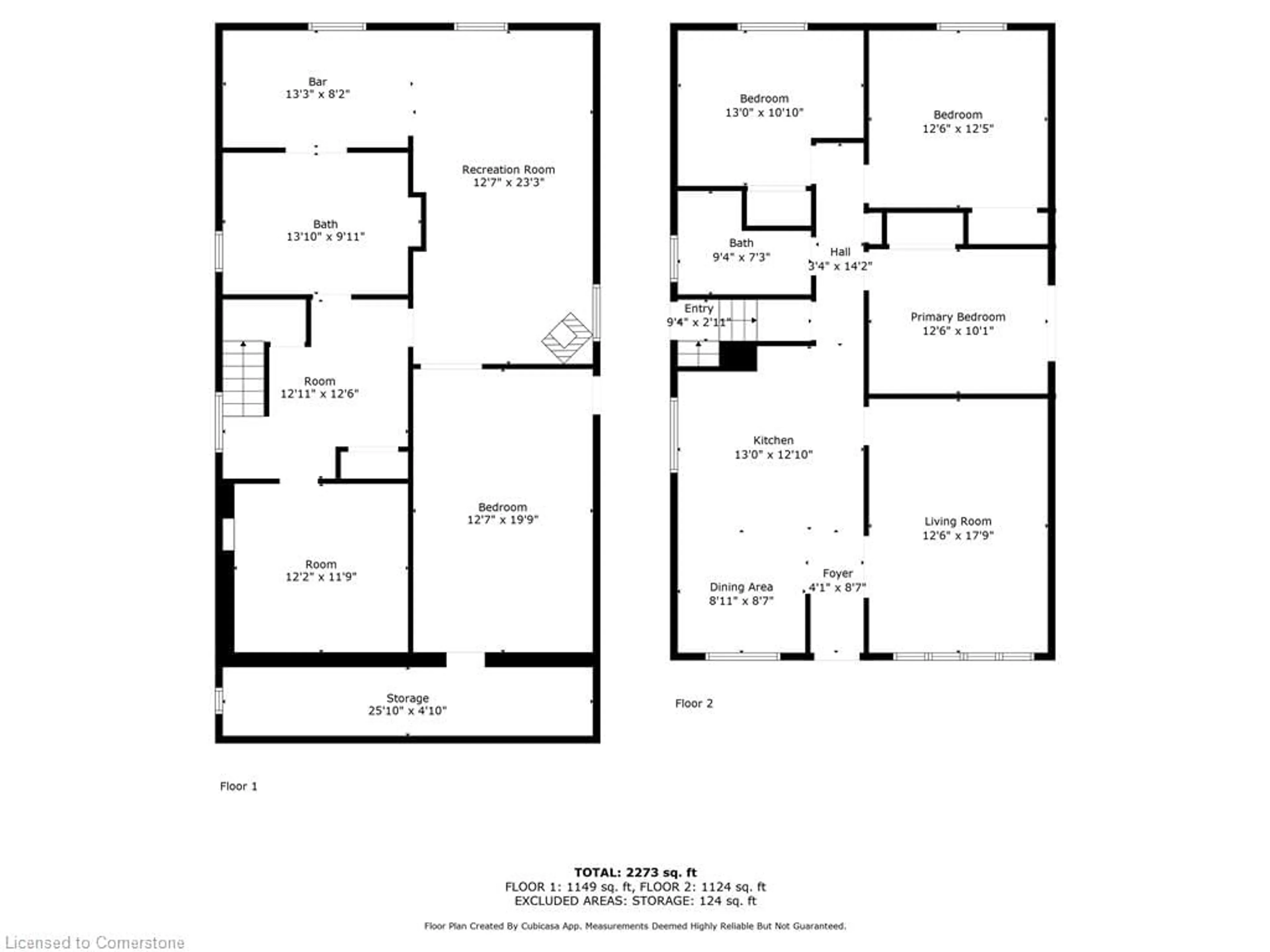 Floor plan for 605 Alder St, Dunnville Ontario N1A 1S4