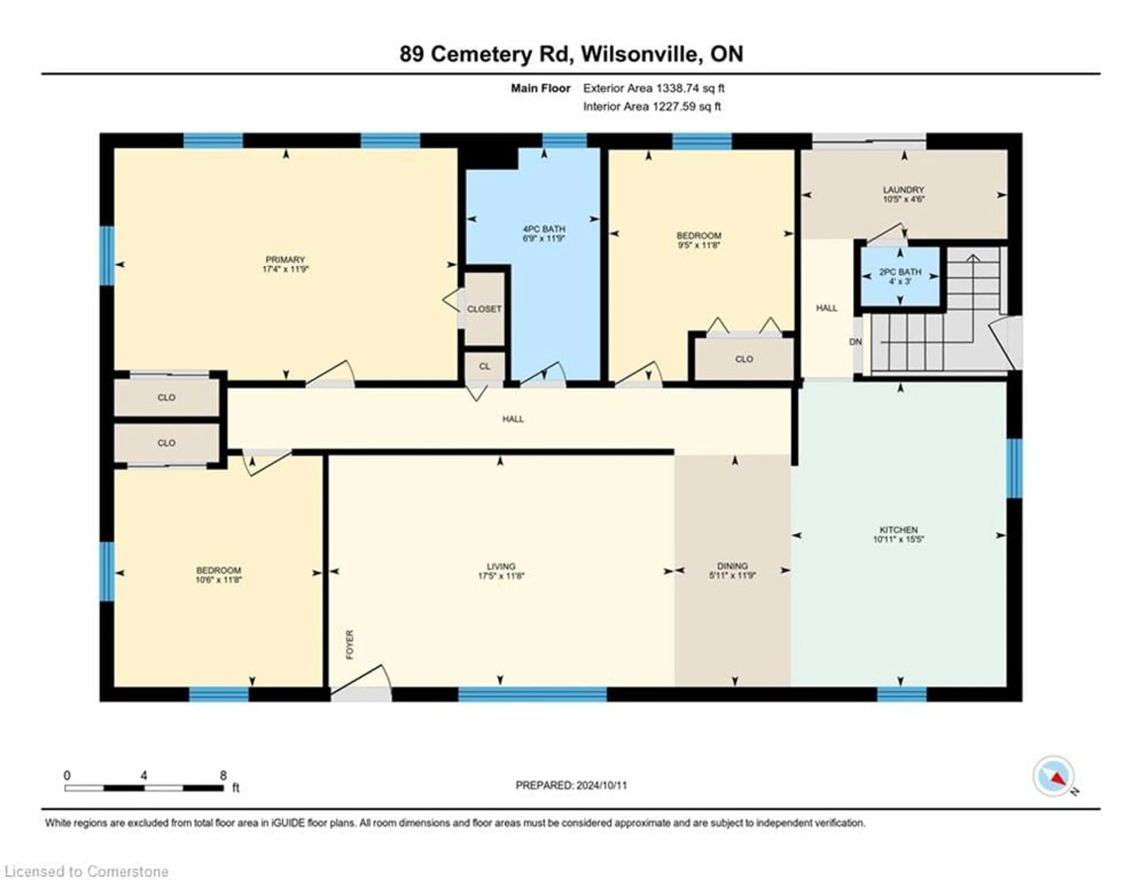 Floor plan for 89 Cemetery Rd, Wilsonville Ontario N0E 1Z0