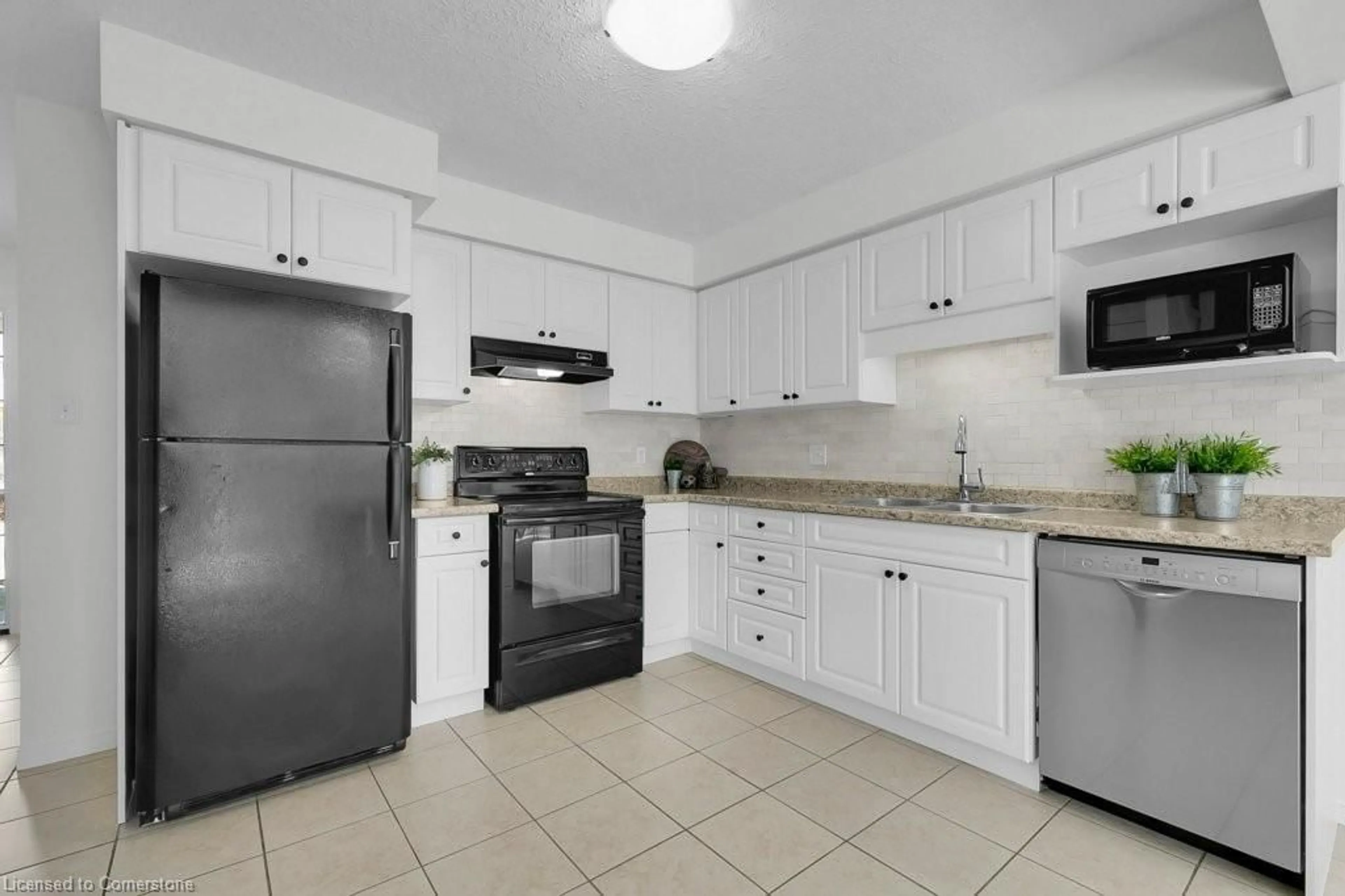 Standard kitchen, not visible floor, cottage for 10 Fallowfield Dr #7, Kitchener Ontario N2C 0A4