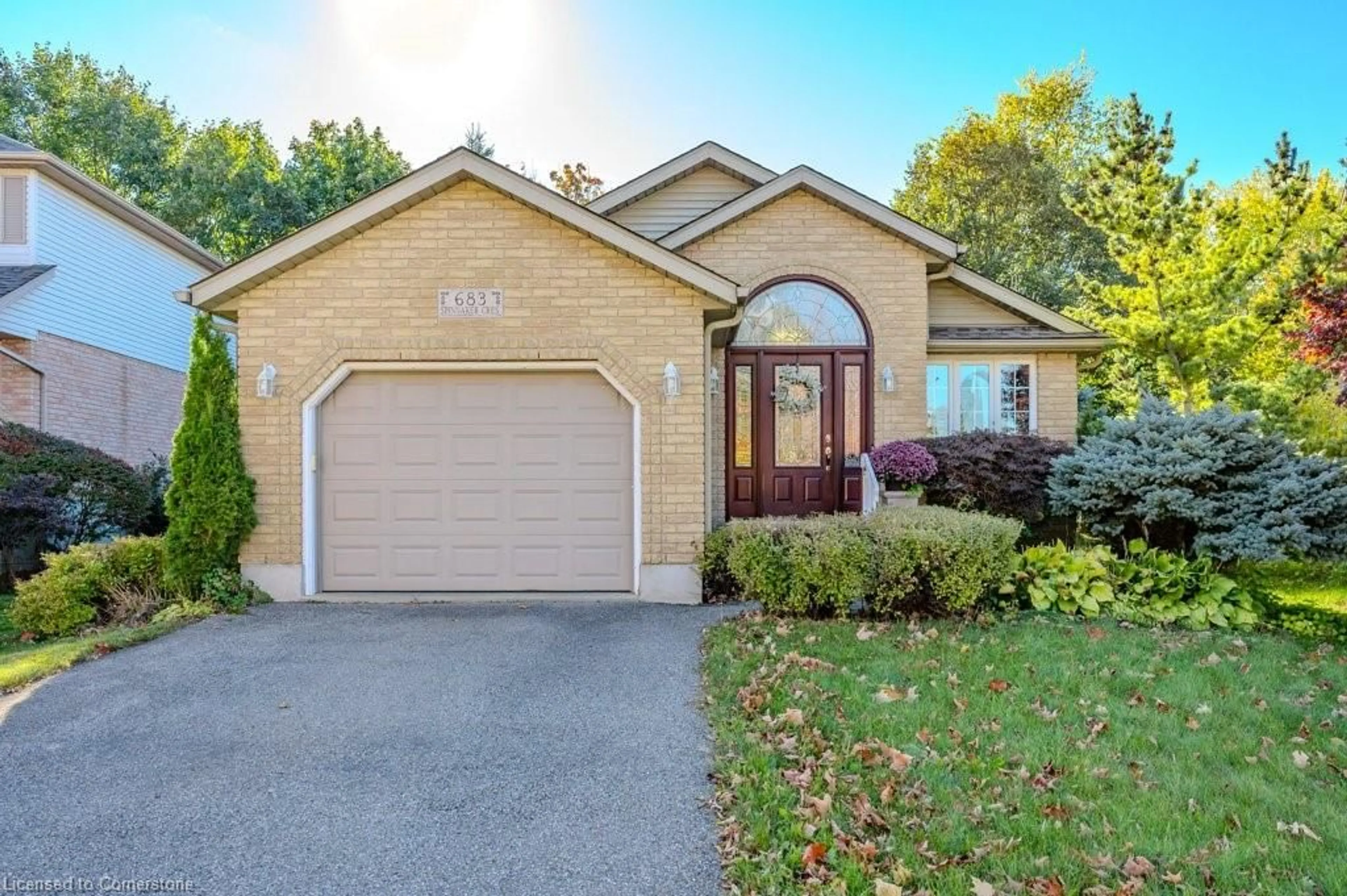 Frontside or backside of a home, cottage for 683 Spinnaker Cres, Waterloo Ontario N2K 4A6