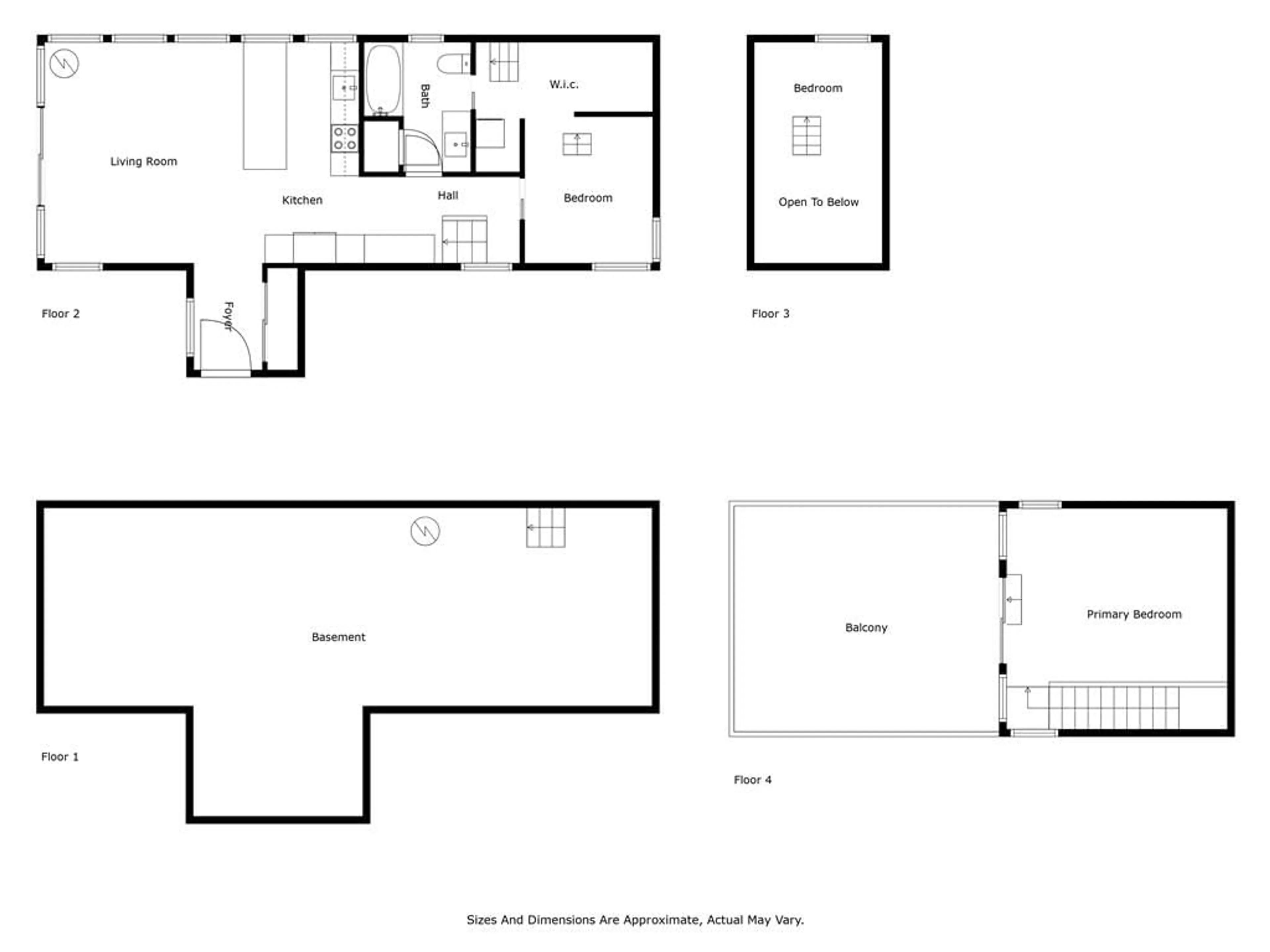 Floor plan for 470 Markles Rd, Huntsville Ontario P1H 0J1
