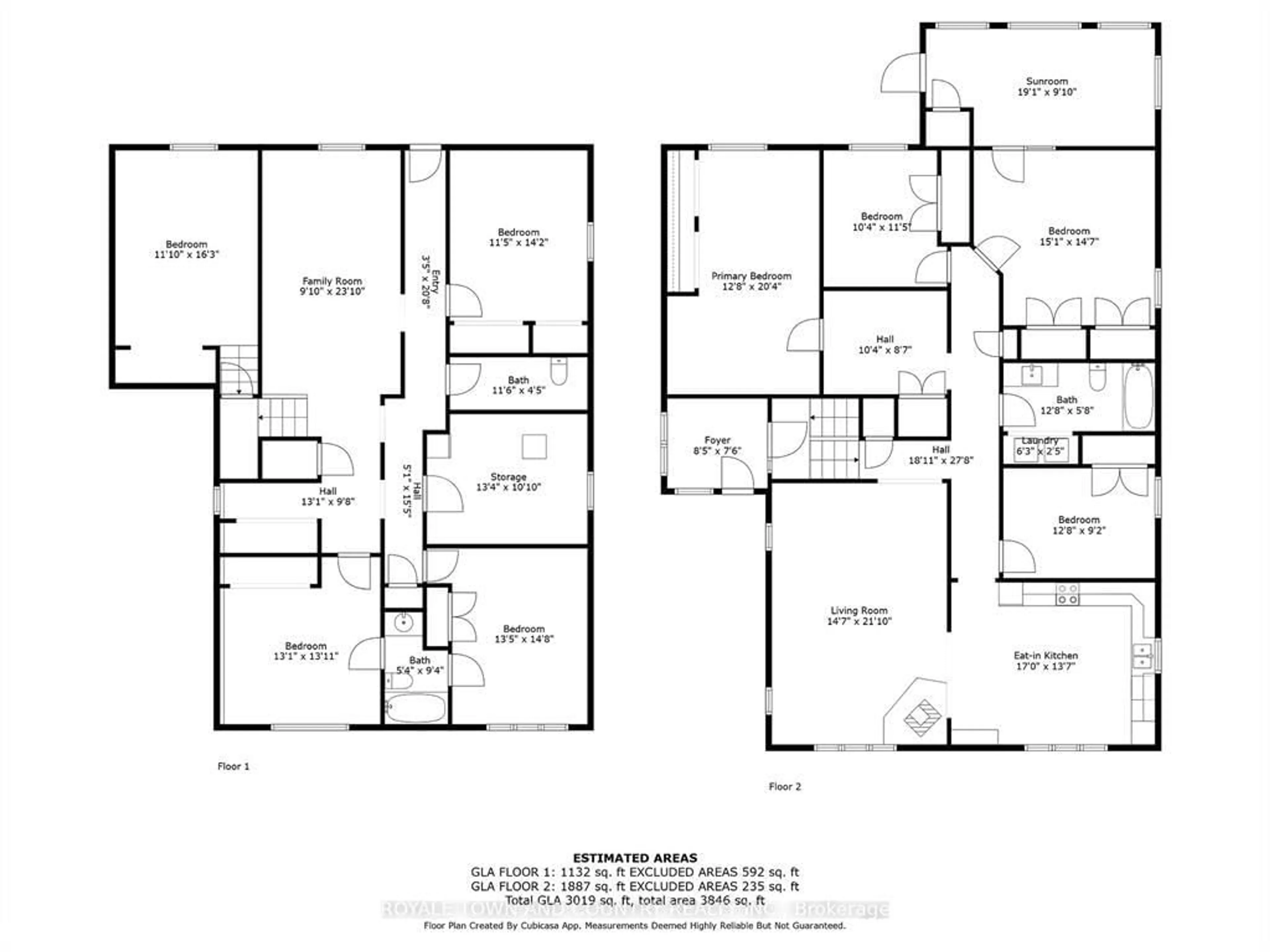 Floor plan for 85 Denniston St, Lindsay Ontario K9V 1L4