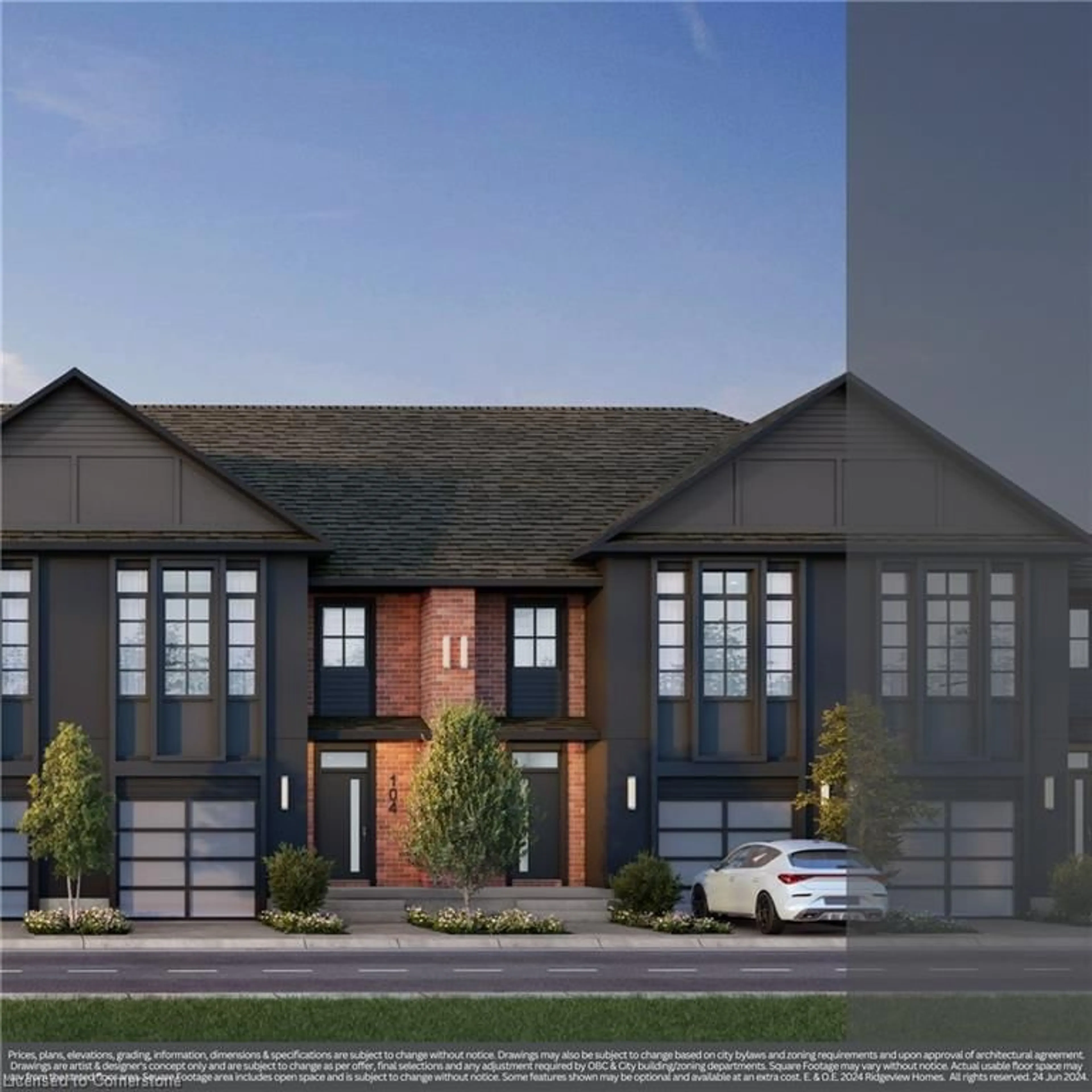 Frontside or backside of a home, the front or back of building for LOT 3 TBD Heathwoods Ave, London Ontario N6P 1H3