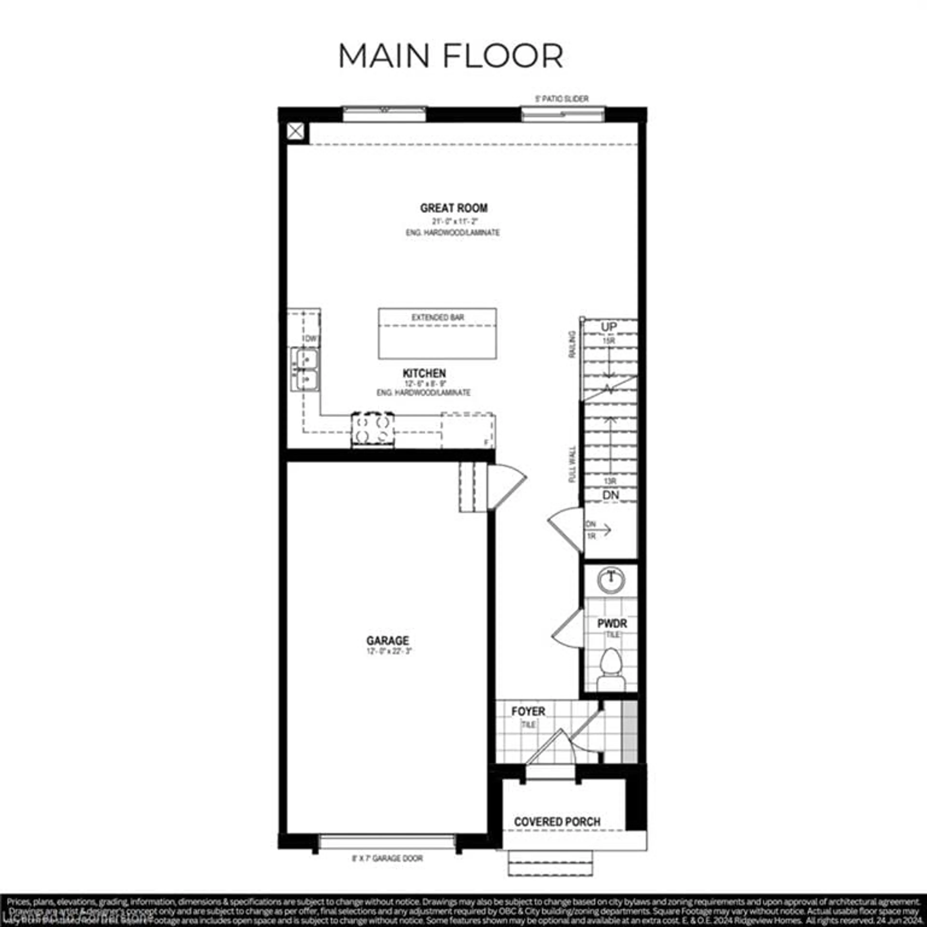 Floor plan for LOT 3 TBD Heathwoods Ave, London Ontario N6P 1H3