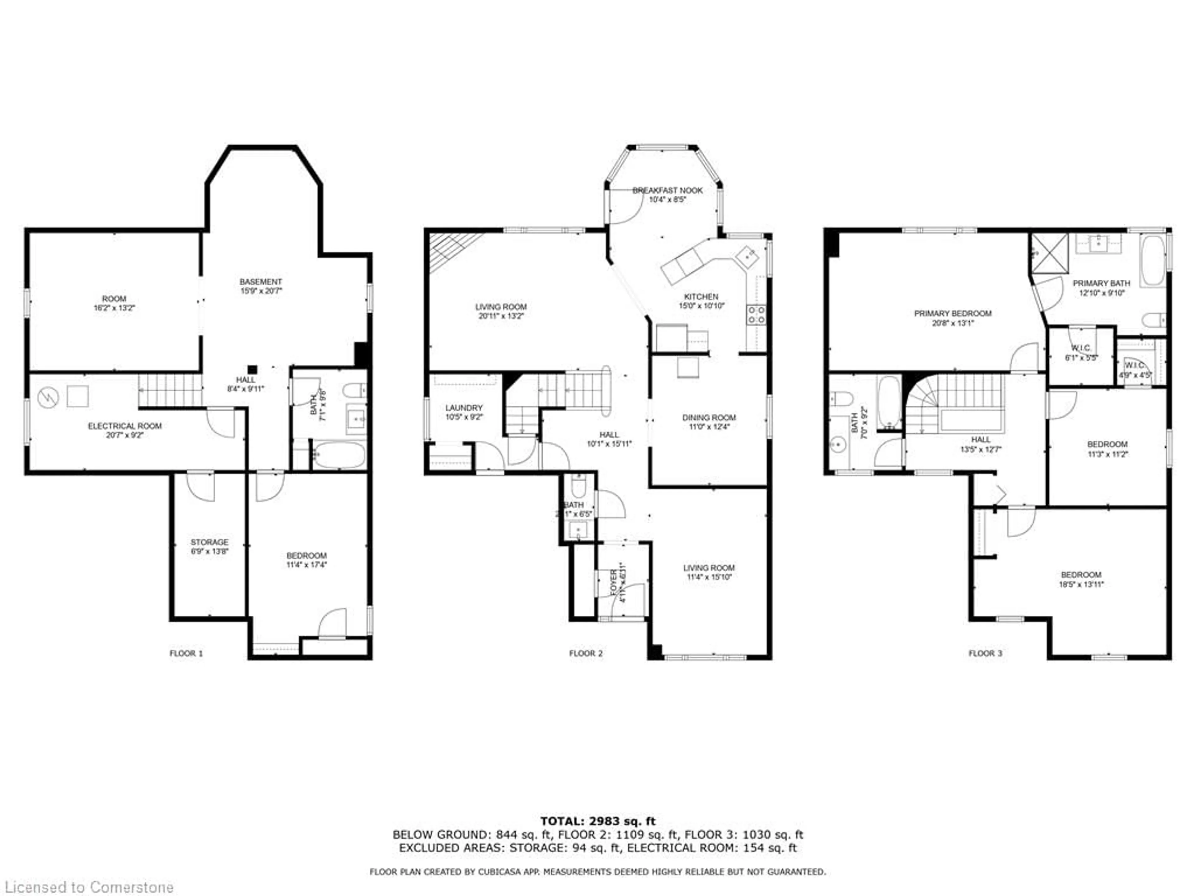 Floor plan for 65 Highland Blvd, Caledonia Ontario N3W 1H4