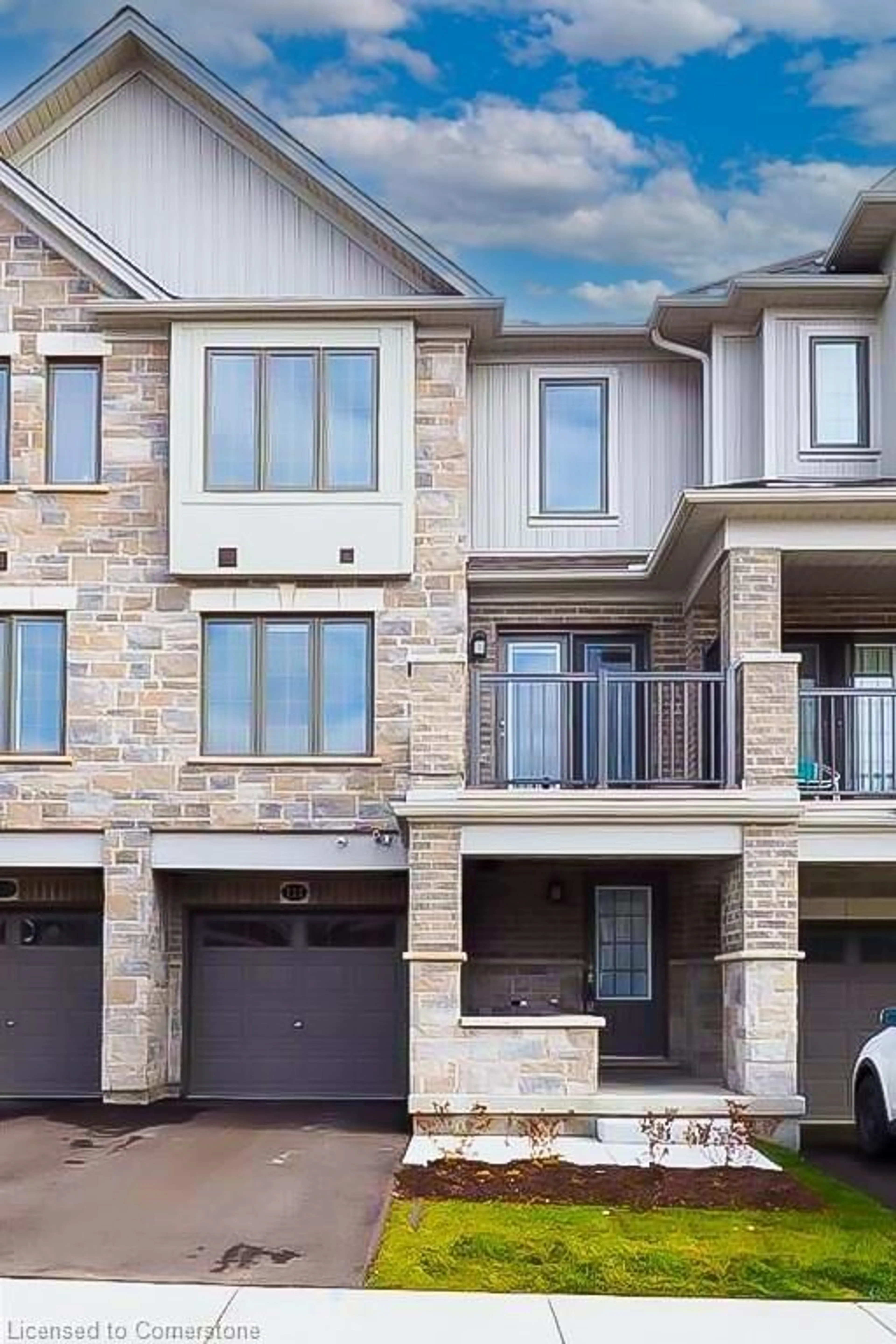 A pic from exterior of the house or condo, mountain for 111 South Creek Dr #41, Kitchener Ontario N2P 0H2