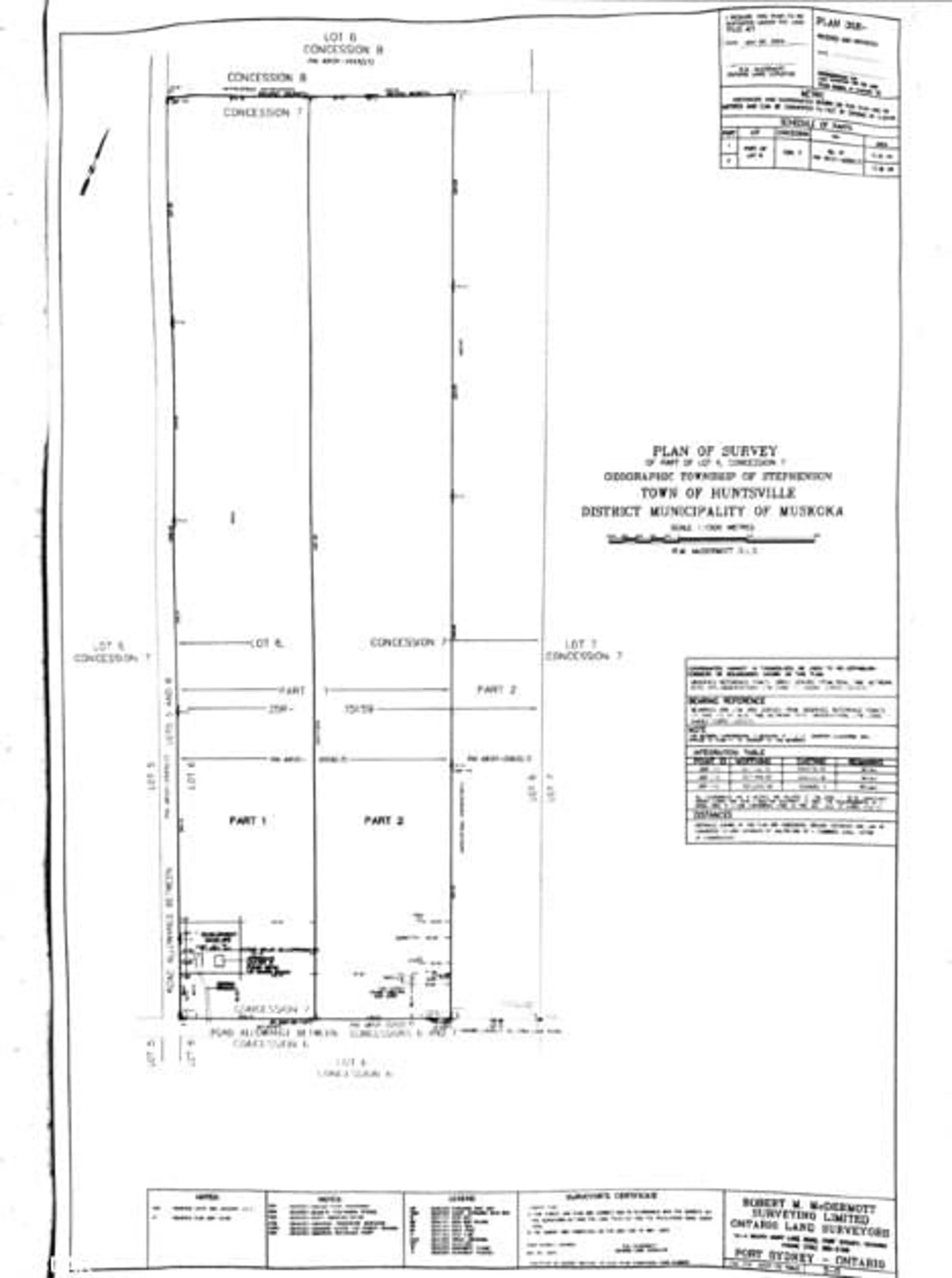 Floor plan for 0 Lynx Lake Rd, Huntsville Ontario P1H 2J3