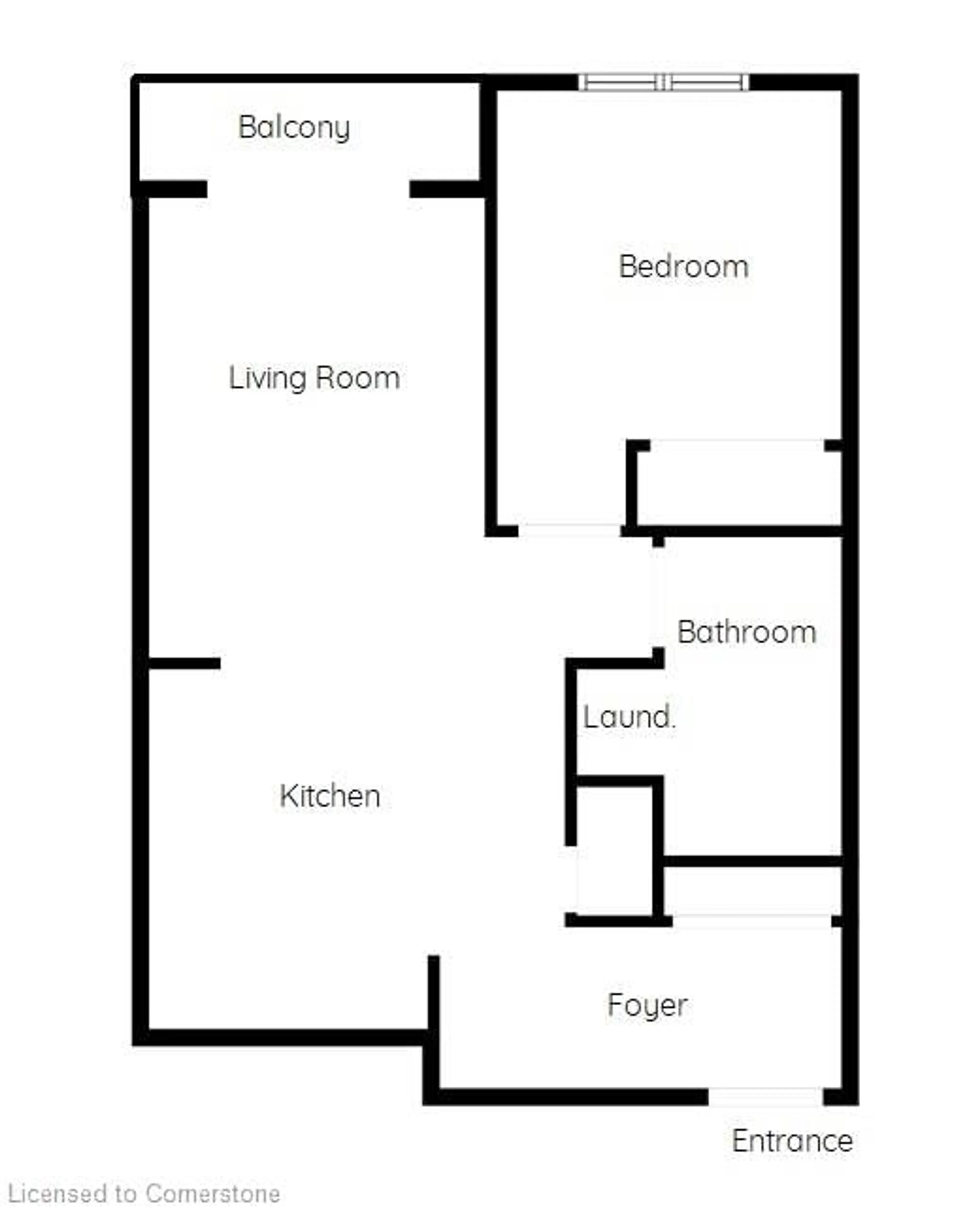 Floor plan for 30 Hamilton St #701, Waterdown Ontario L8B 1V8