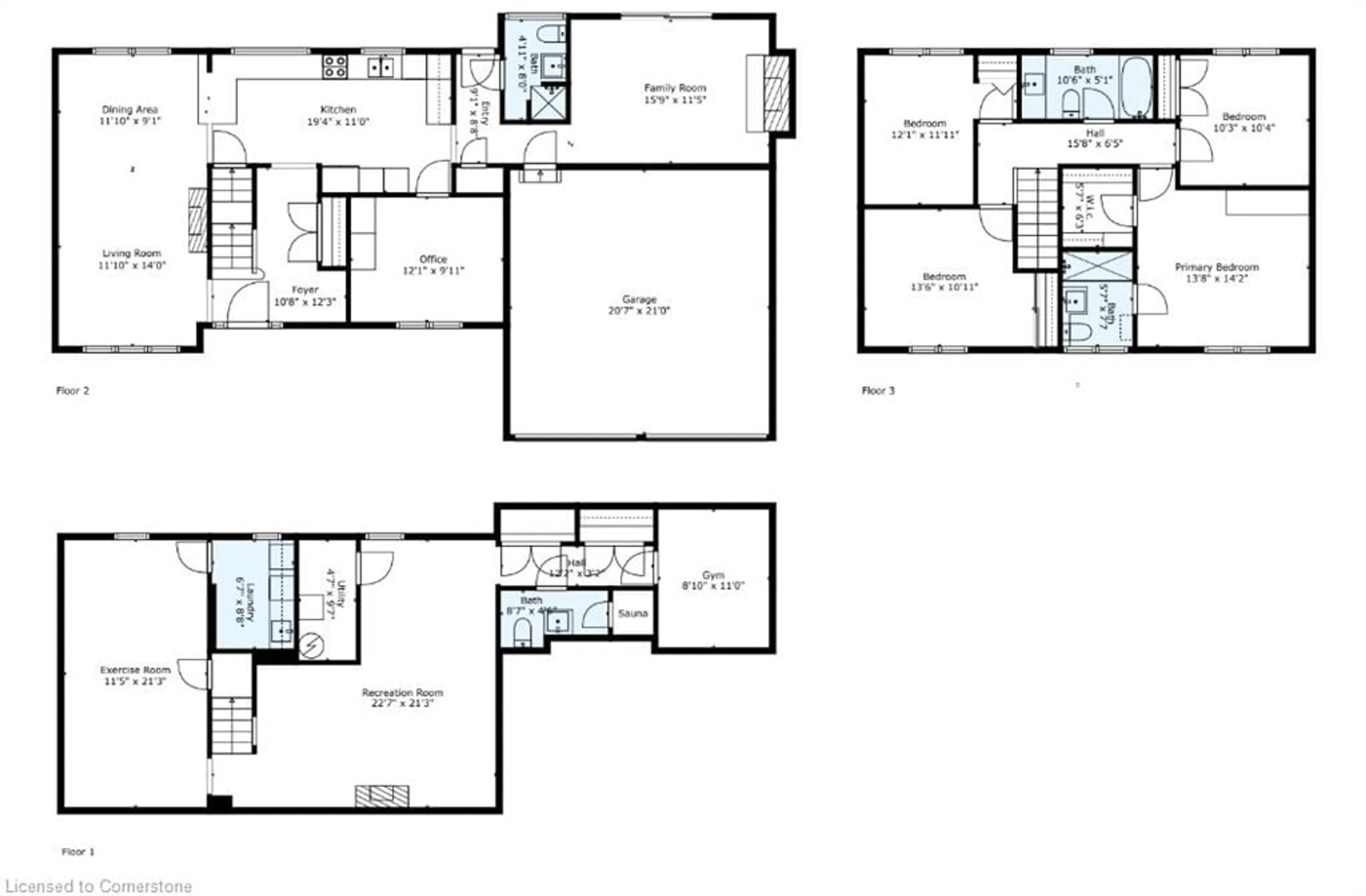 Floor plan for 1771 Heather Hills Dr, Burlington Ontario L7P 2Z1