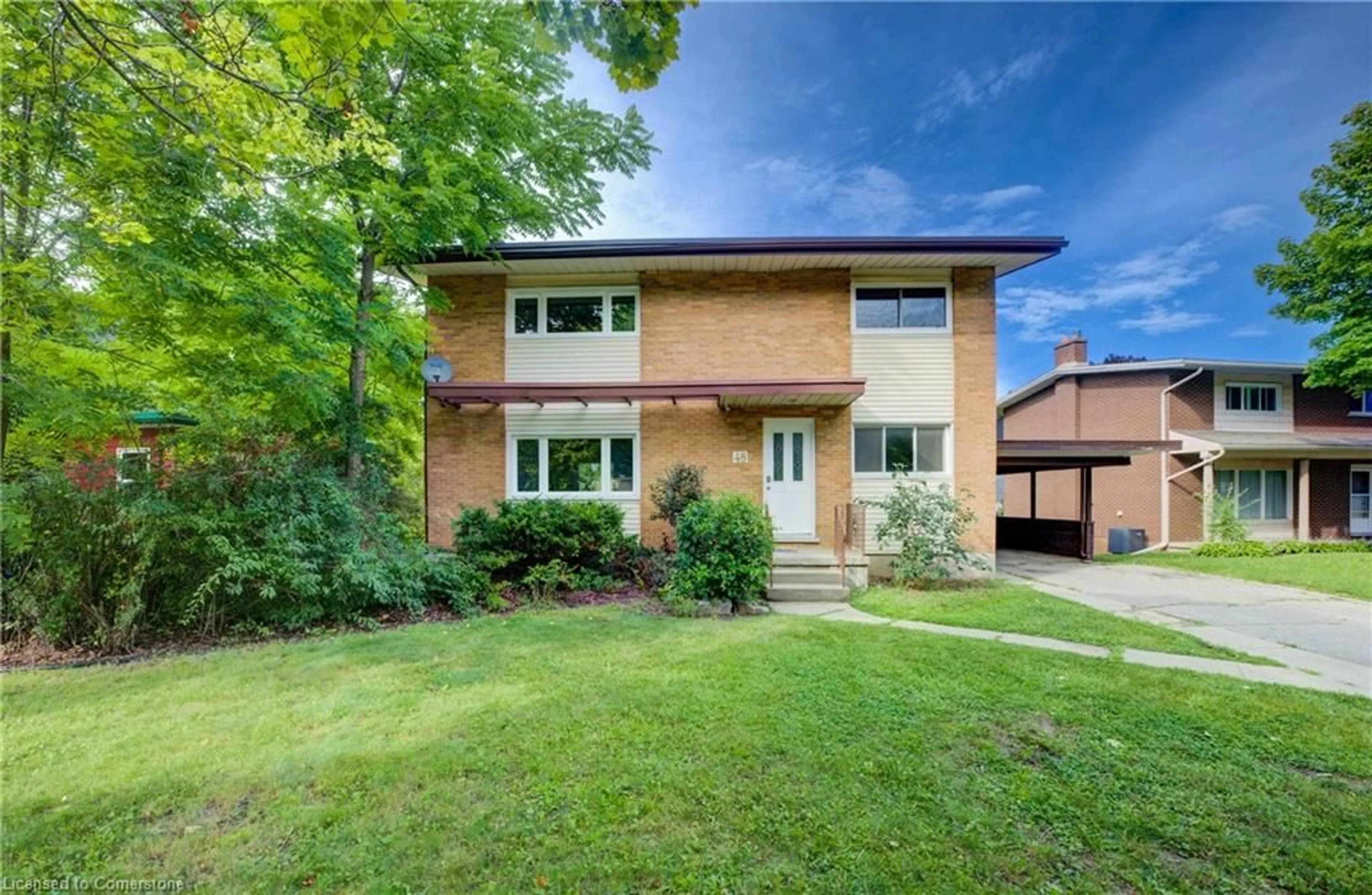 Home with brick exterior material for 48 Westmount Rd, Waterloo Ontario N2L 2K6