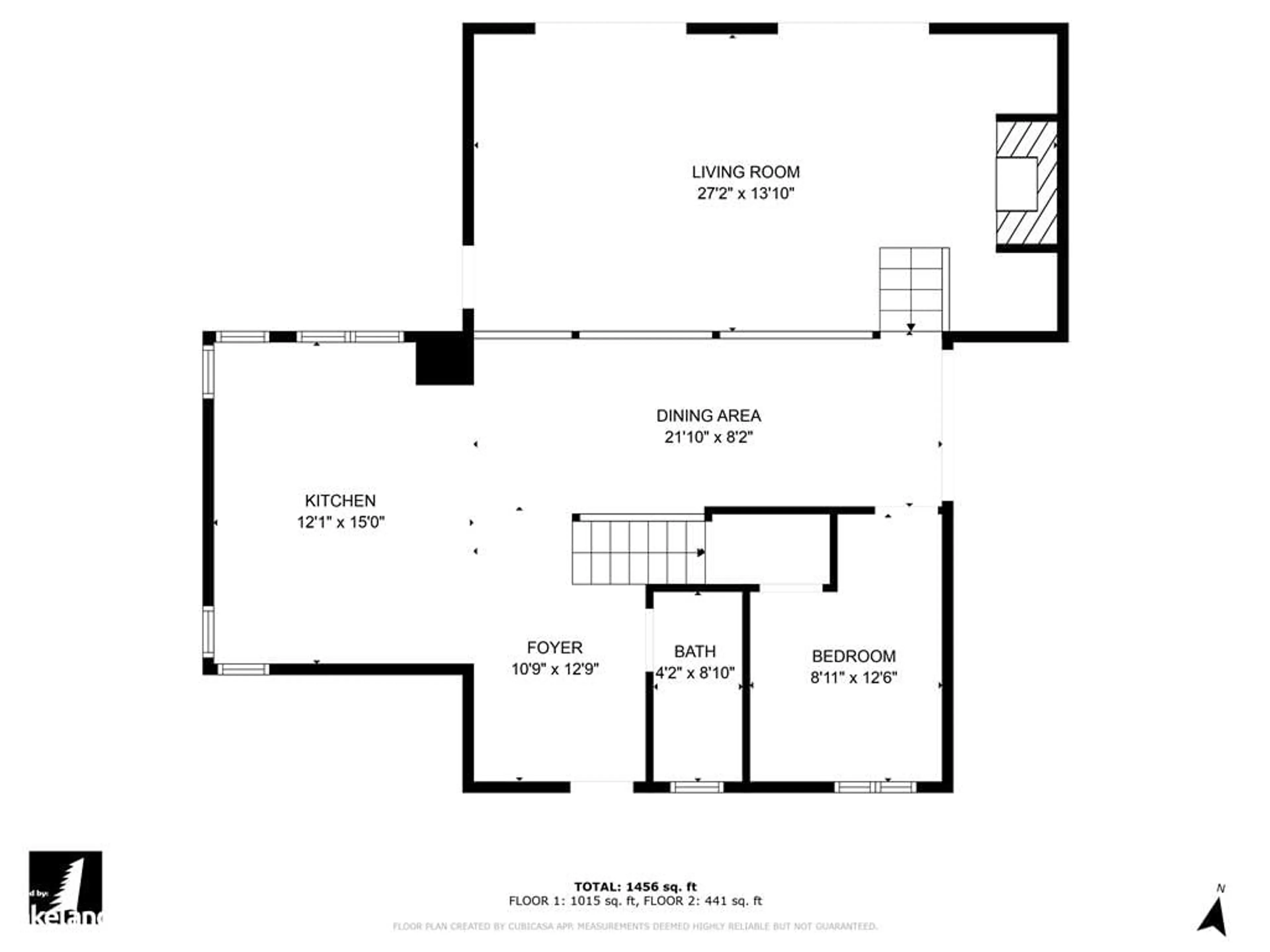 Floor plan for 1345 Sinclair Trail, Dorset Ontario P0A 1E0