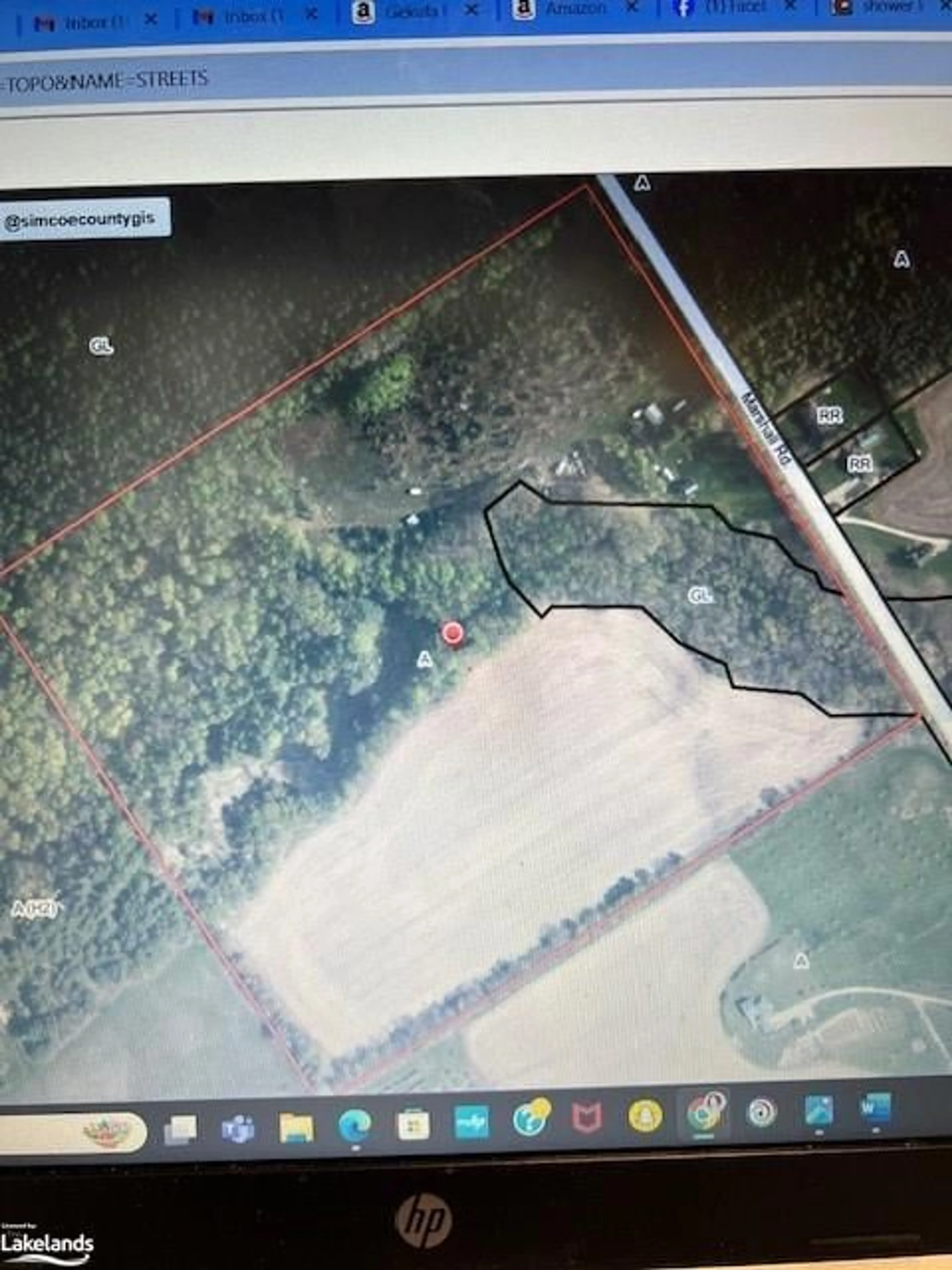 Picture of a map for 540 Marshall Rd, Tiny Ontario L4R 0E3