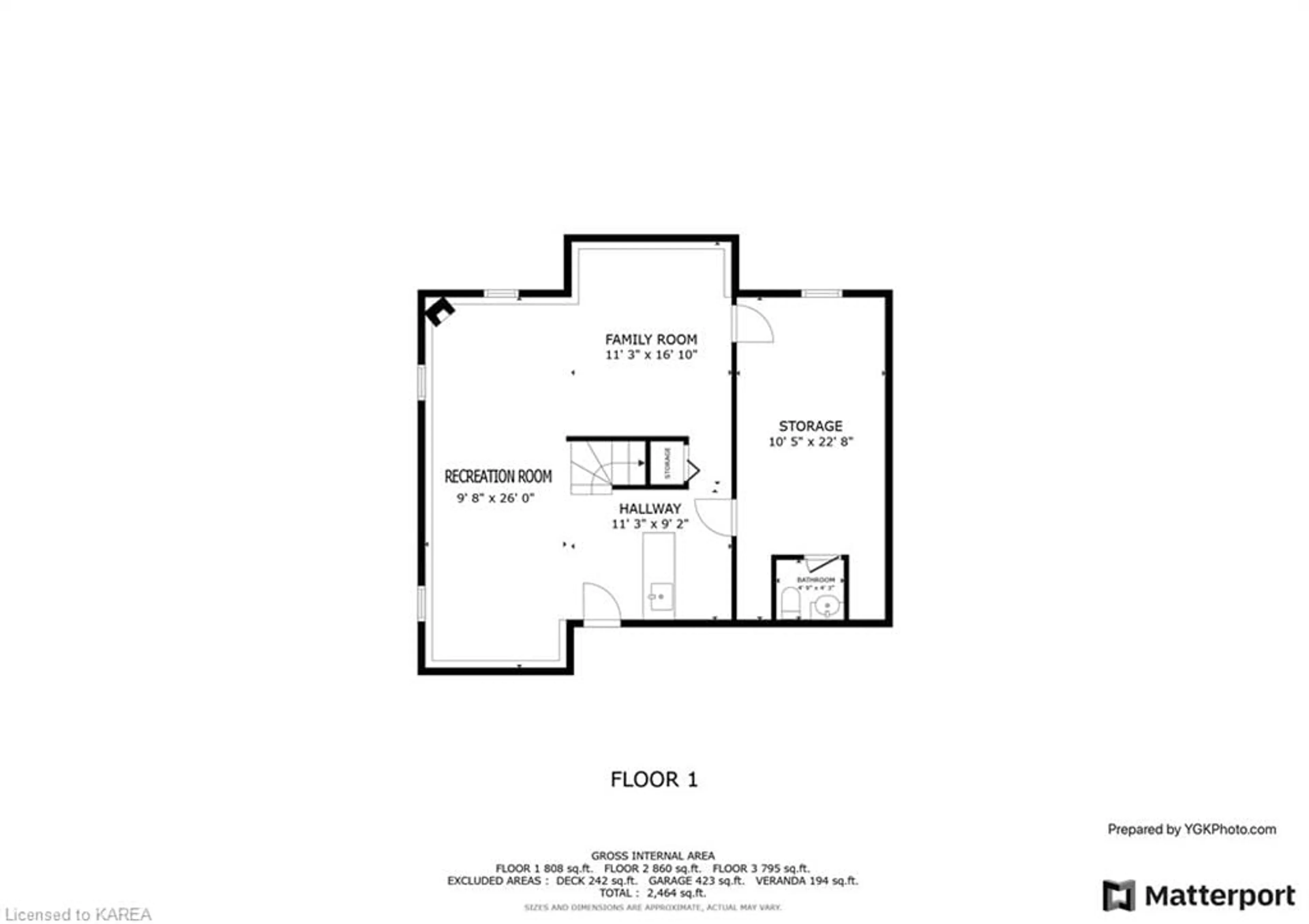 Floor plan for 91 Nicholson Cres, Amherstview Ontario K7N 1W9