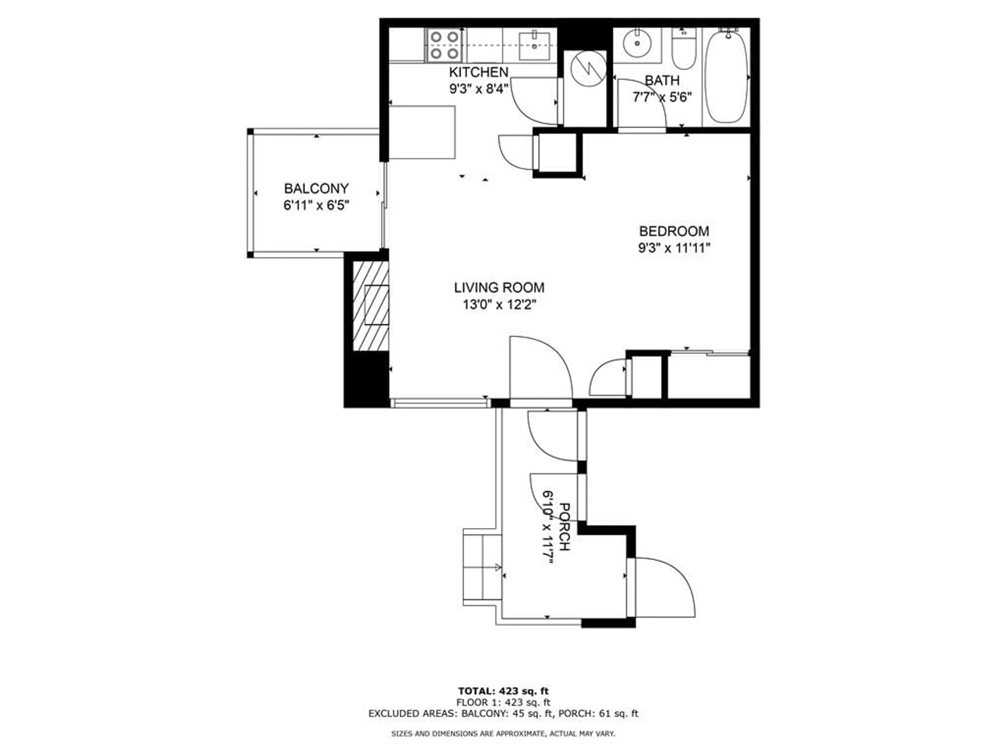 Floor plan for 796468 Grey Road 19 #303, The Blue Mountains Ontario L9Y 0N6