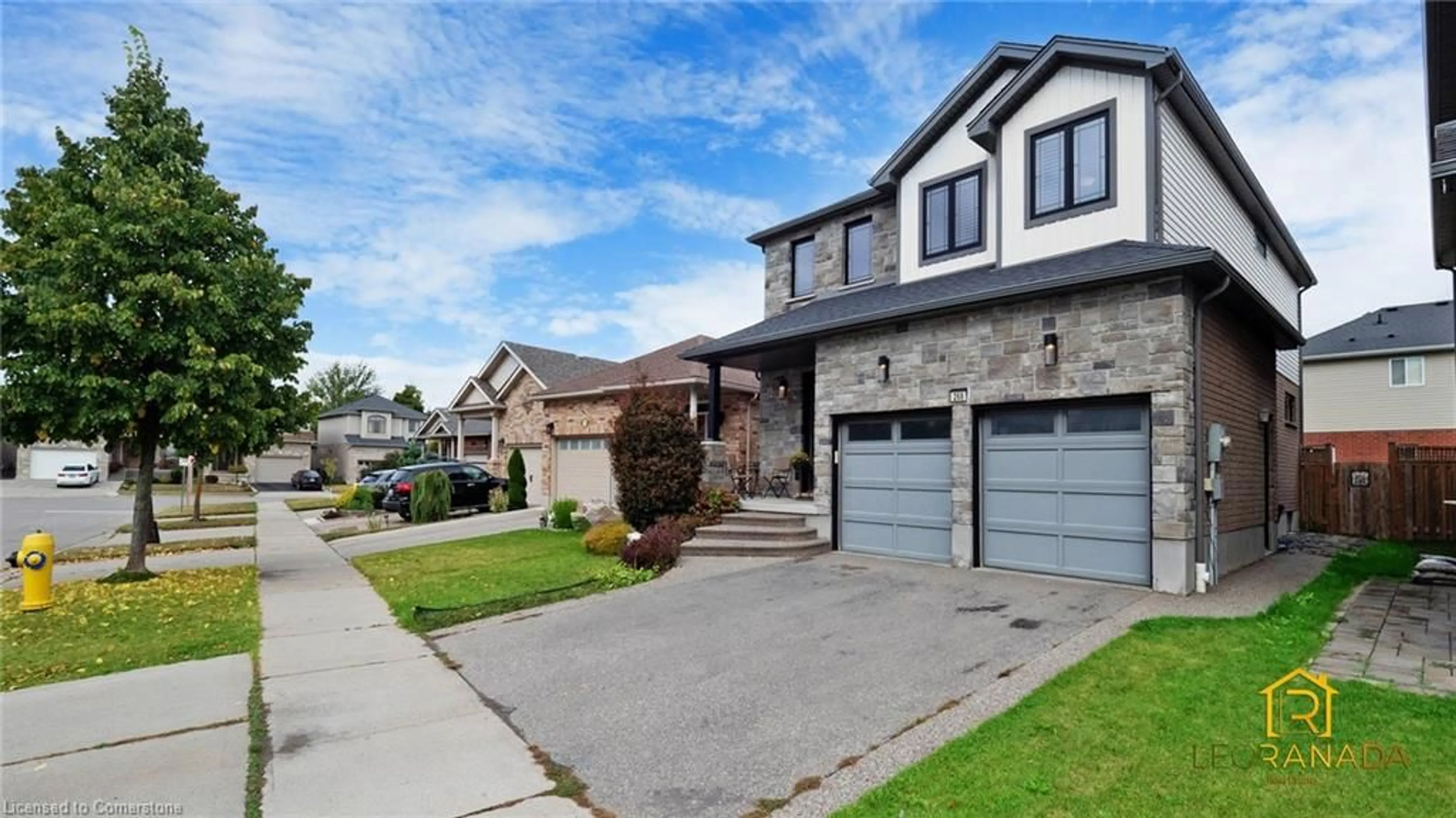 Frontside or backside of a home, the street view for 268 Birkinshaw Rd, Cambridge Ontario N1P 0A7