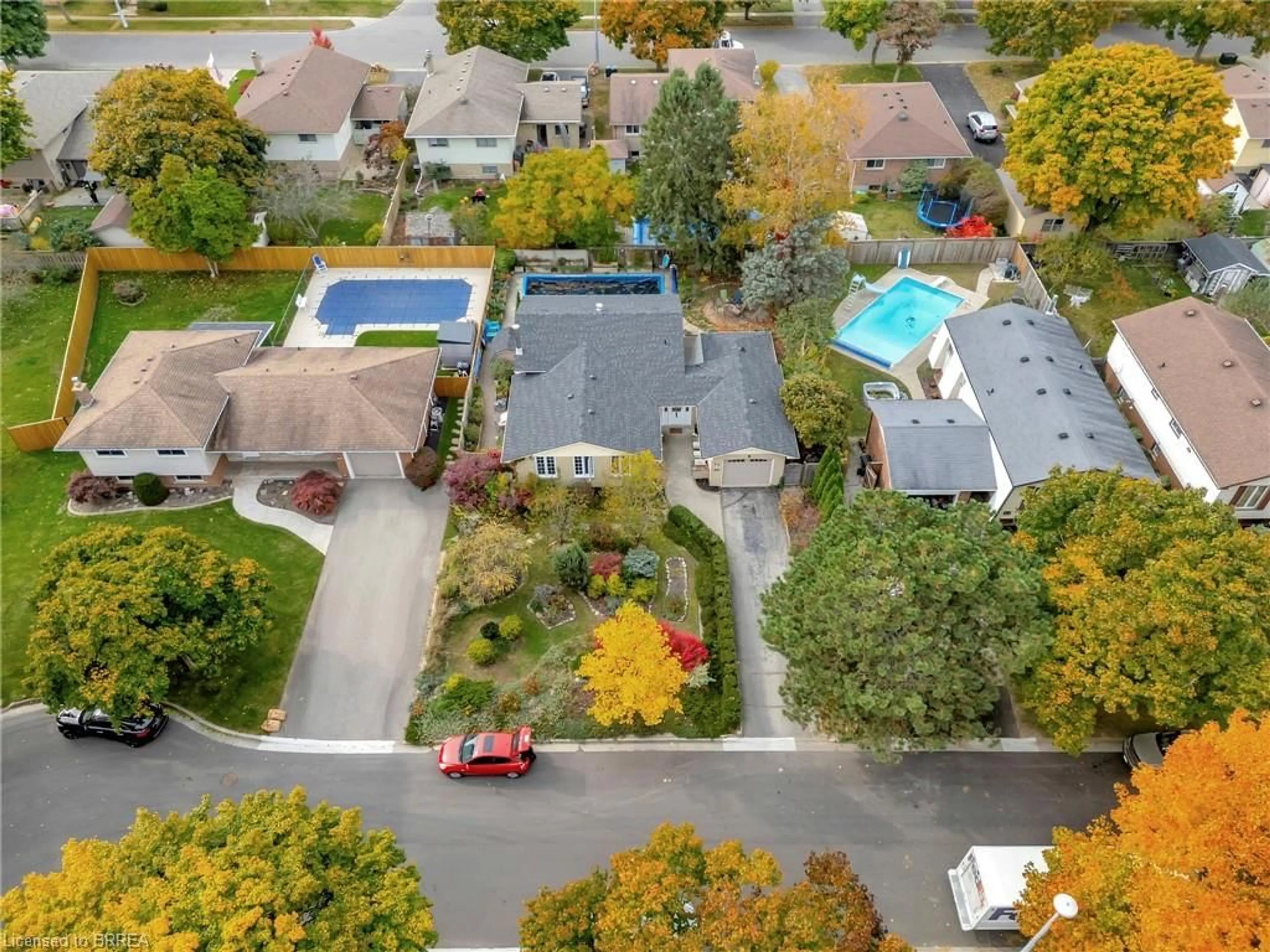 Frontside or backside of a home, the street view for 37 Miller Cres, Simcoe Ontario N3Y 4P9