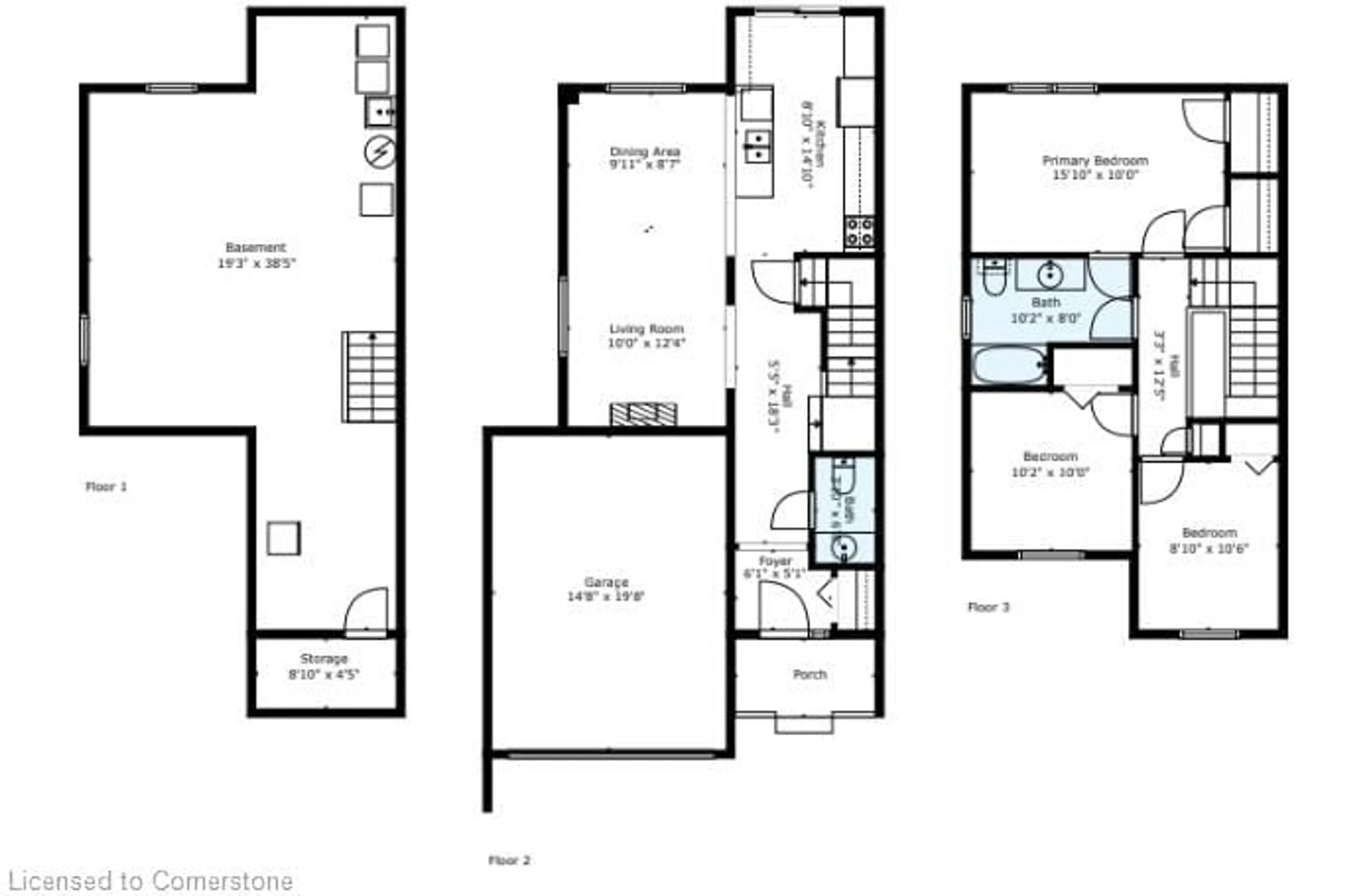 Floor plan for 671 Fothergill Blvd, Burlington Ontario L7L 6E5