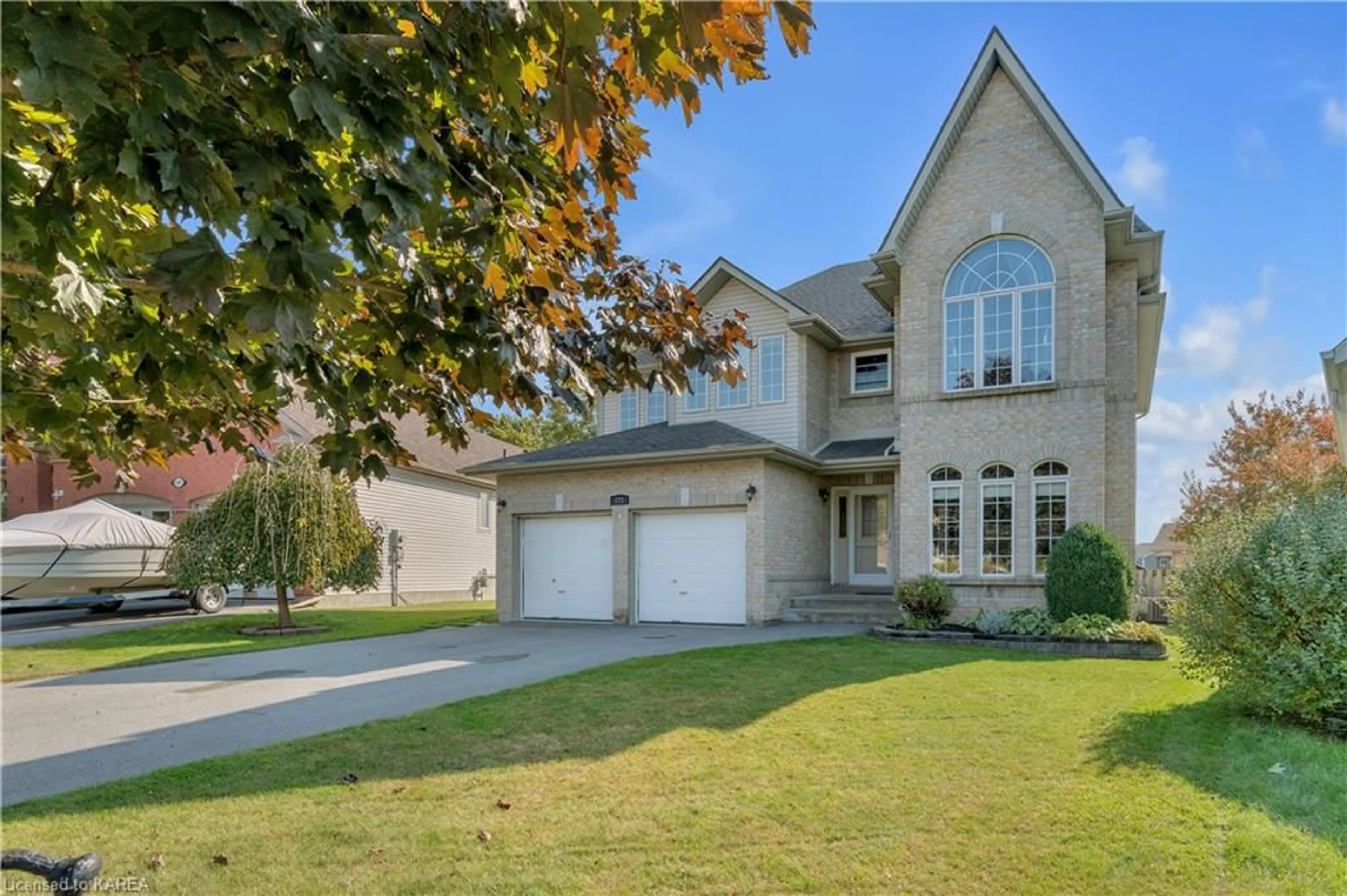 Frontside or backside of a home, the street view for 121 Jessup Lane, Bath Ontario K0H 1G0