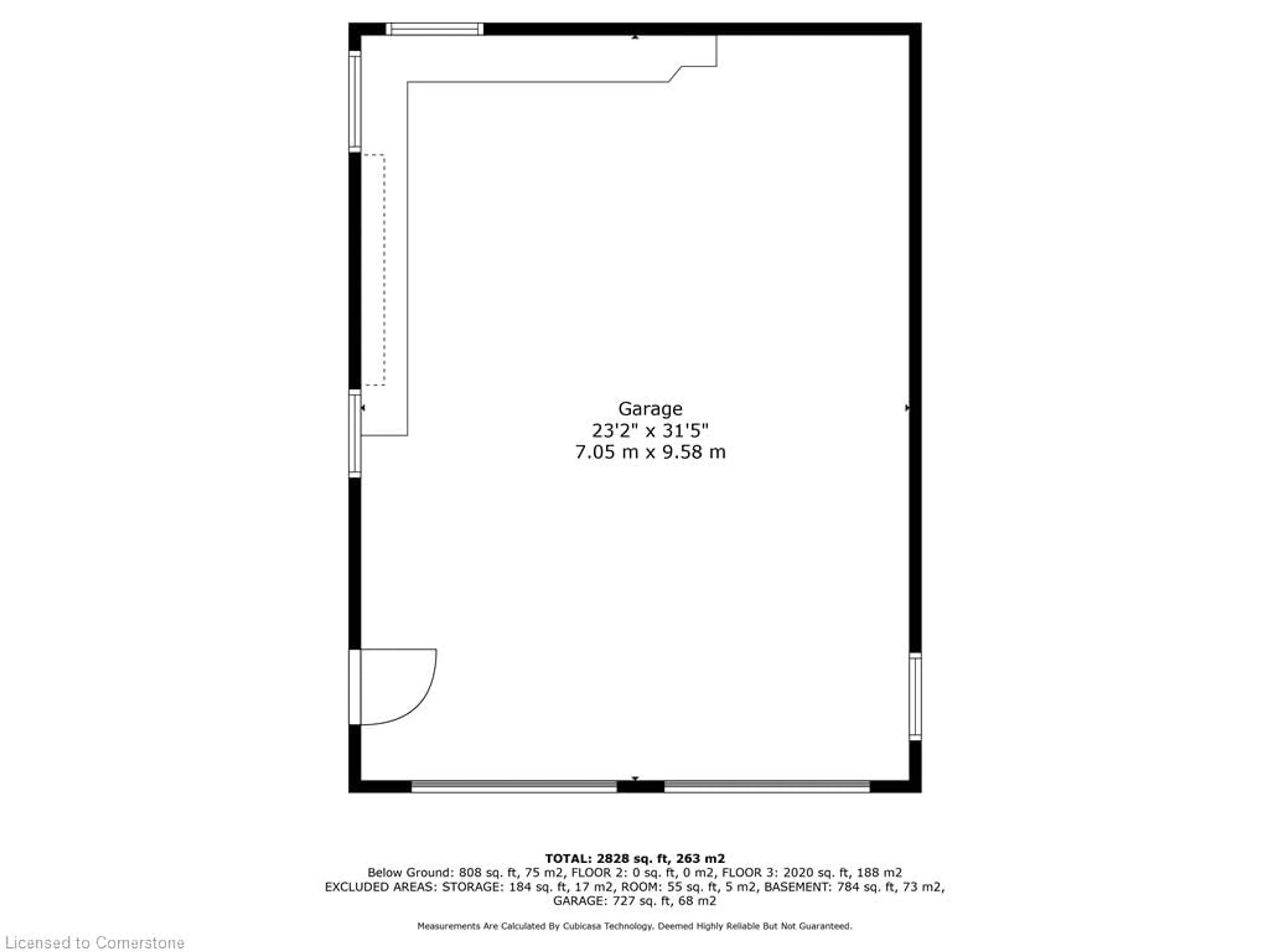 Floor plan for 565 Second Rd, Stoney Creek Ontario L8J 2Y1