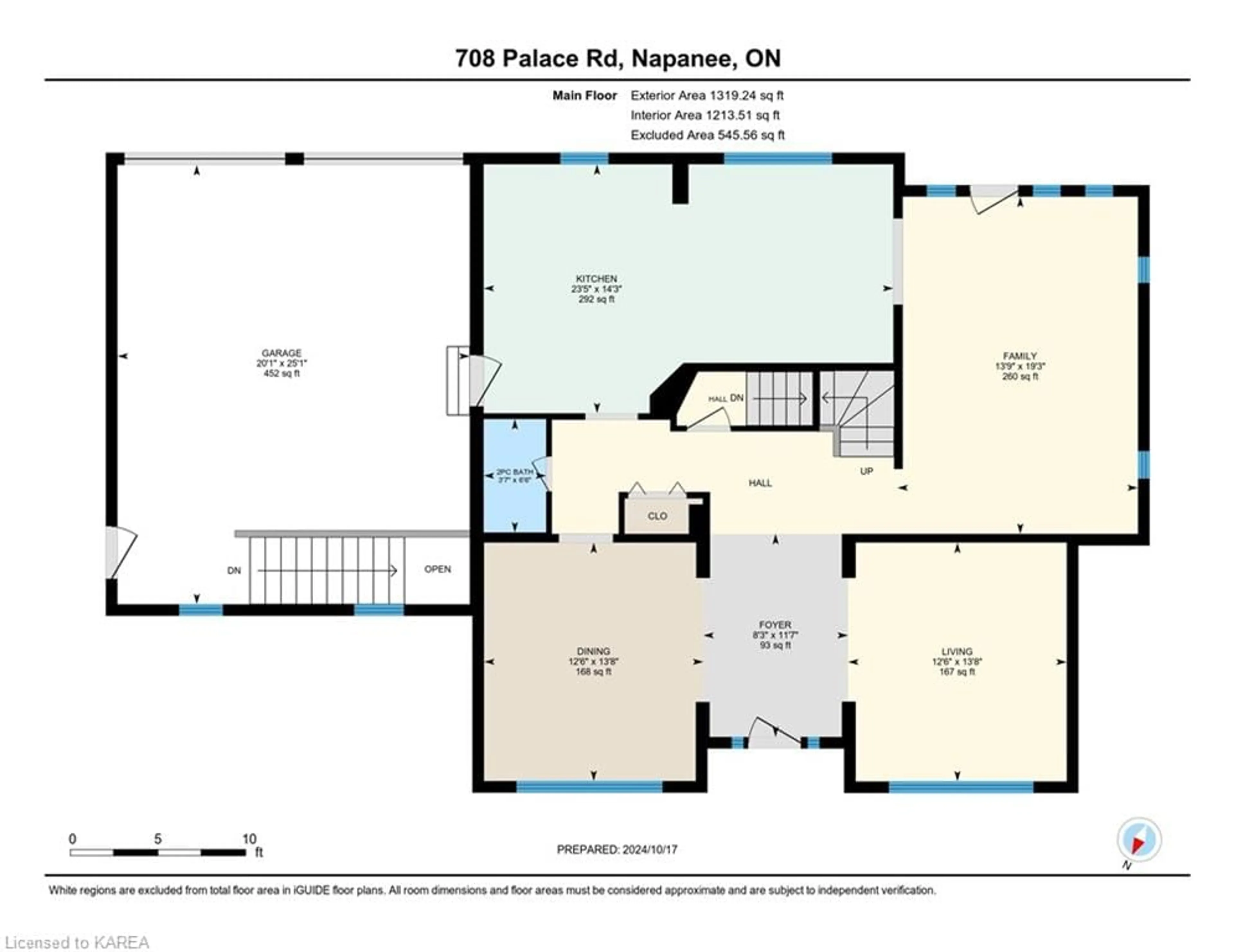 Floor plan for 708 Palace Rd, Napanee Ontario K7R 1A7