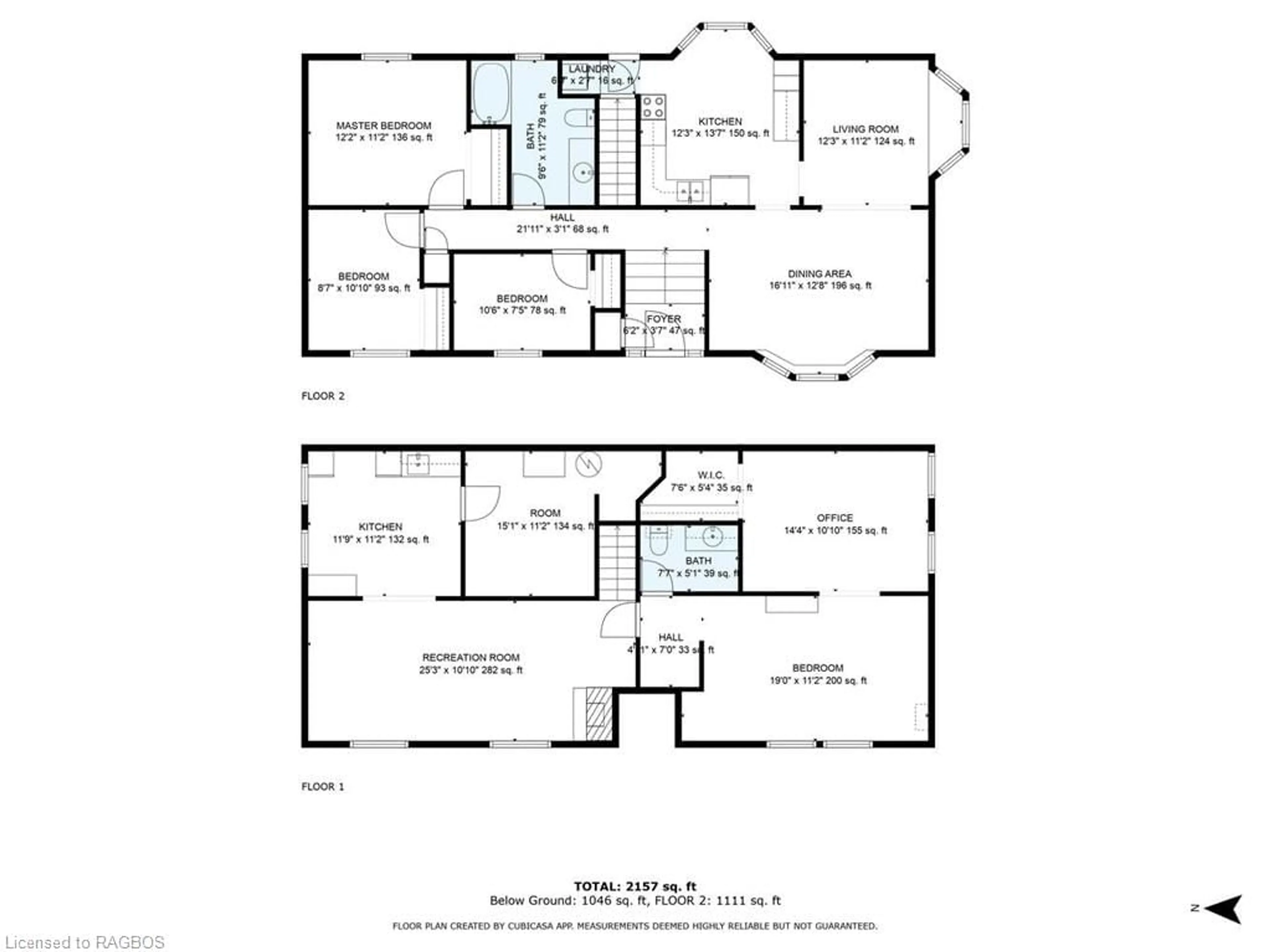 Floor plan for 70183 Zion Church Rd, Georgian Bluffs Ontario N0H 2T0