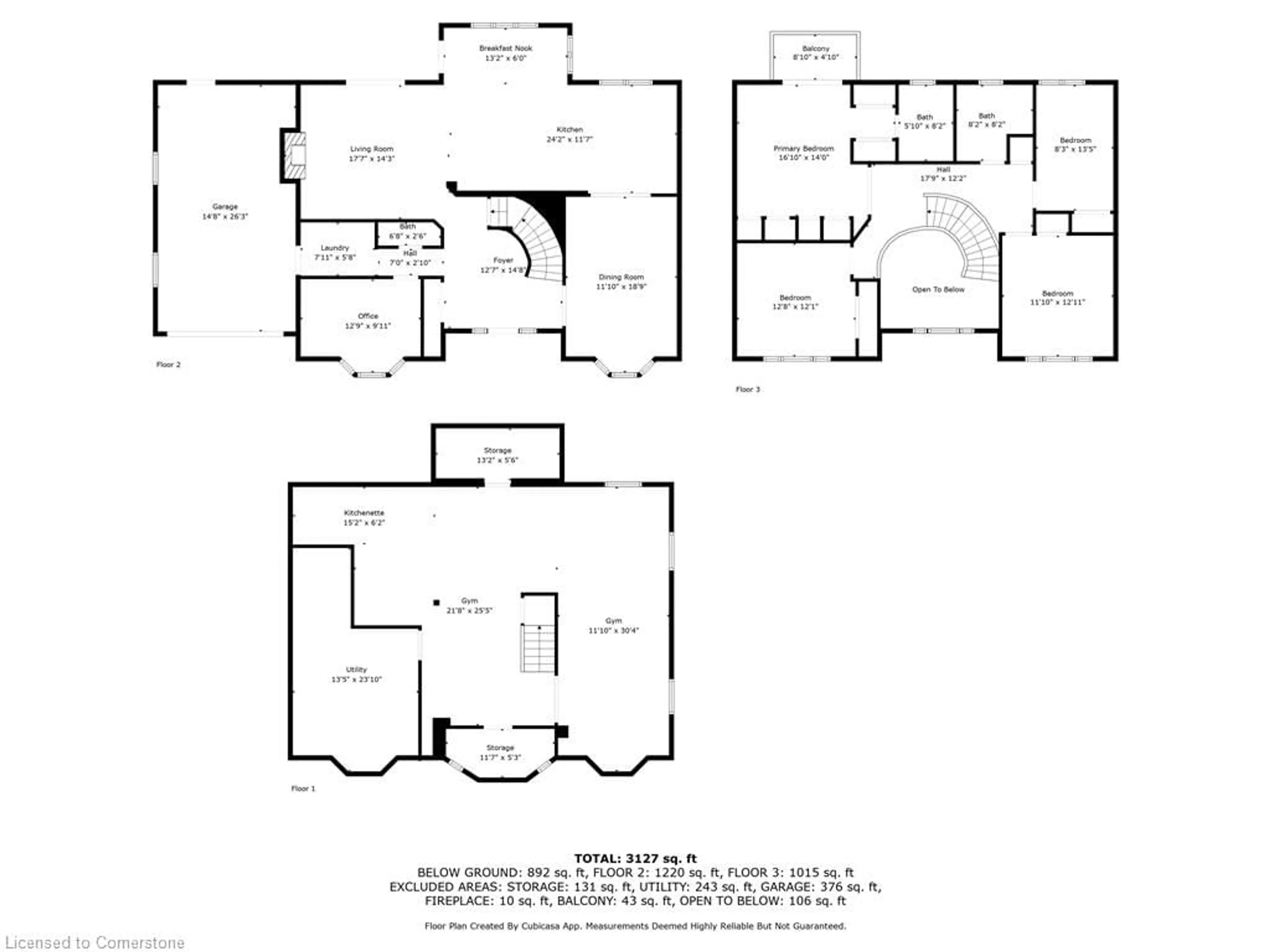 Floor plan for 4056 Hixon St, Beamsville Ontario L0R 1B0