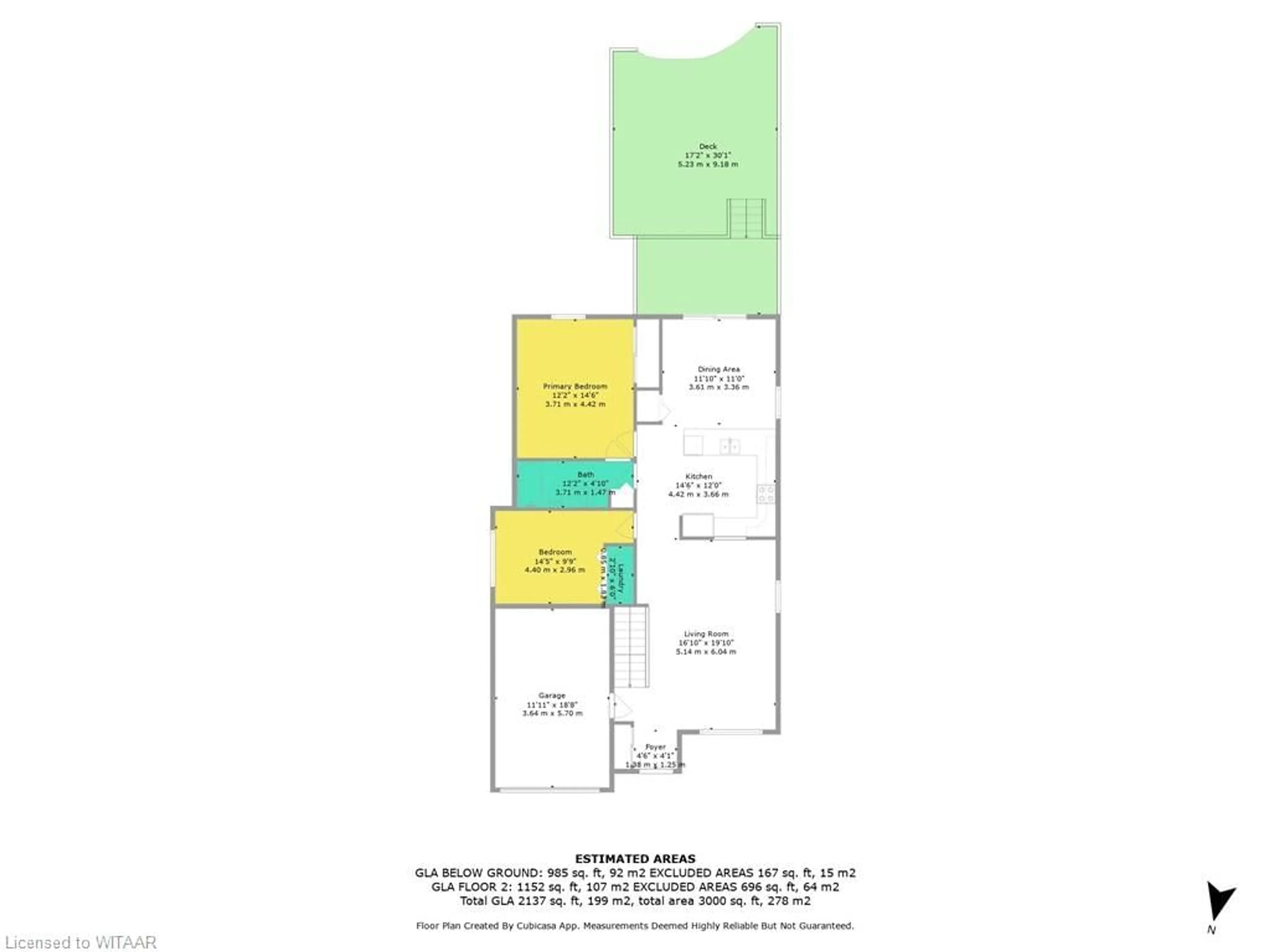 Floor plan for 207 North St, Tillsonburg Ontario N4G 1B8