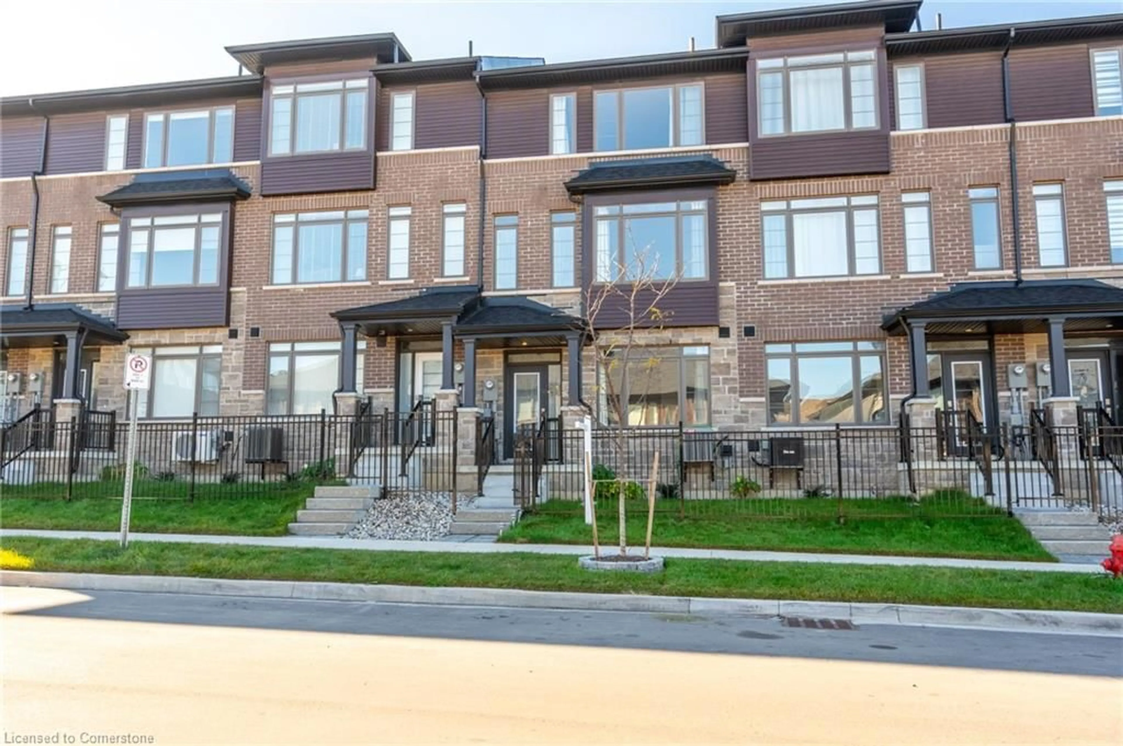 A pic from exterior of the house or condo, the front or back of building for 61 Soho Street St #68, Stoney Creek Ontario L8J 0M6