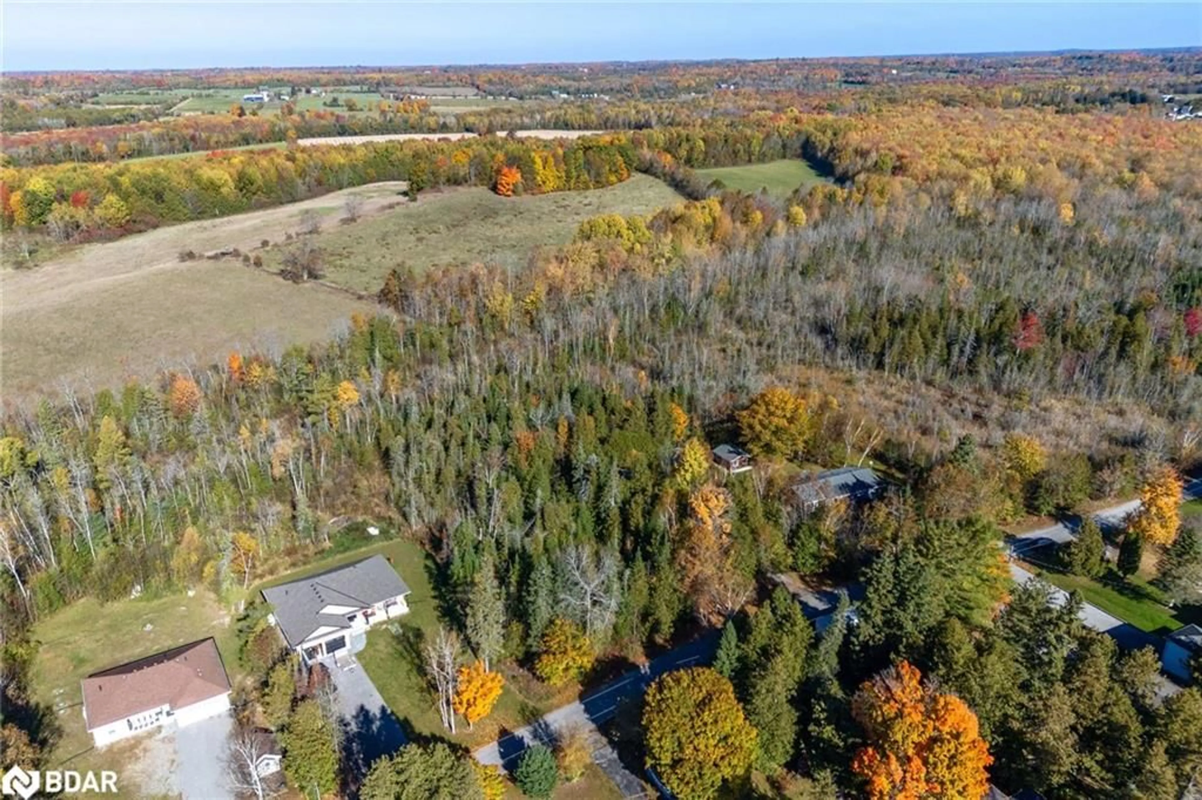 A pic from exterior of the house or condo, the fenced backyard for LOT 0 North Bayou Rd, Fenelon Falls Ontario K0M 1N0