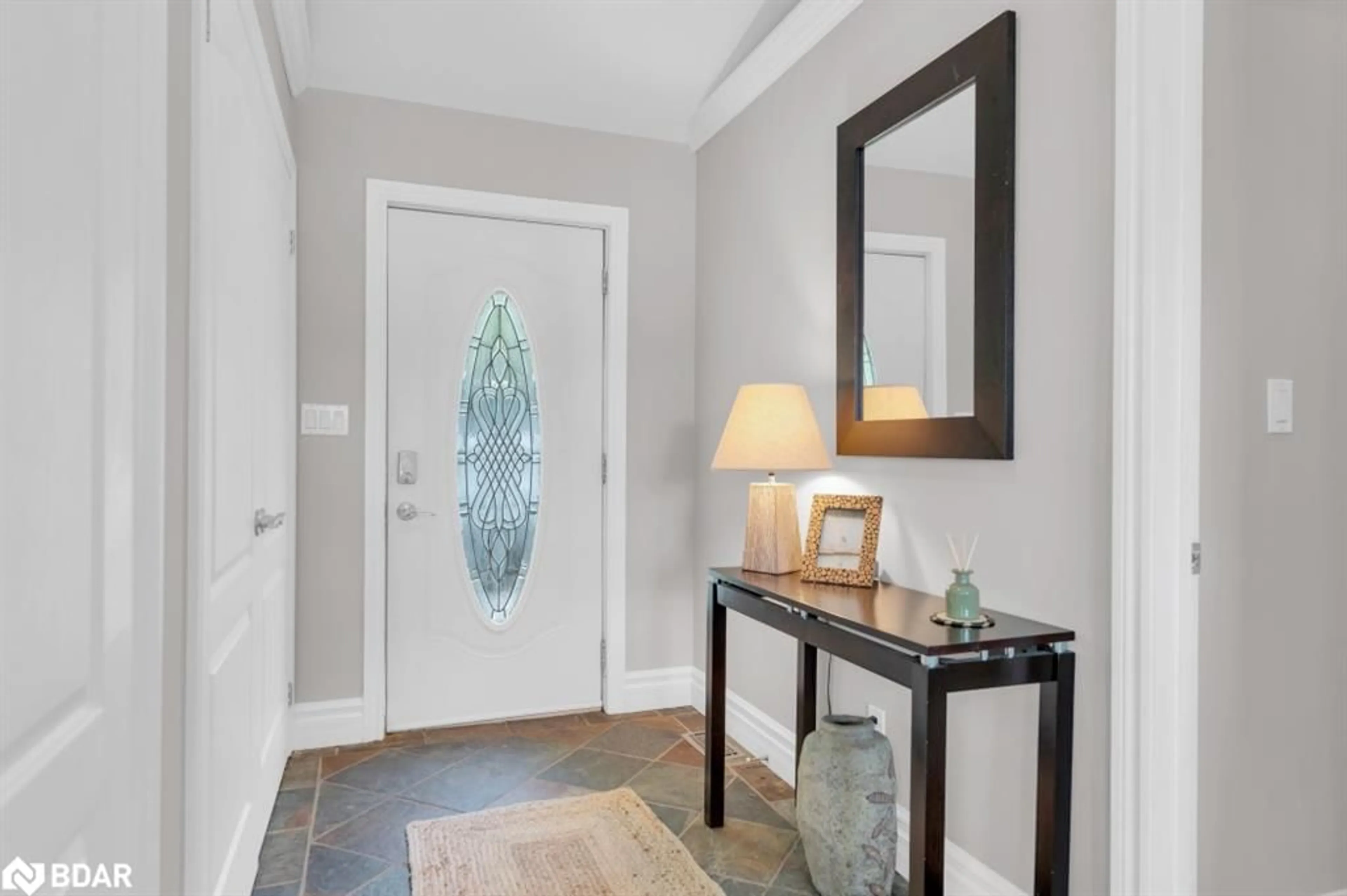 Indoor entryway, wood floors for 1112 Blue Heron Ridge Rd, Arden Ontario K0H 1B0