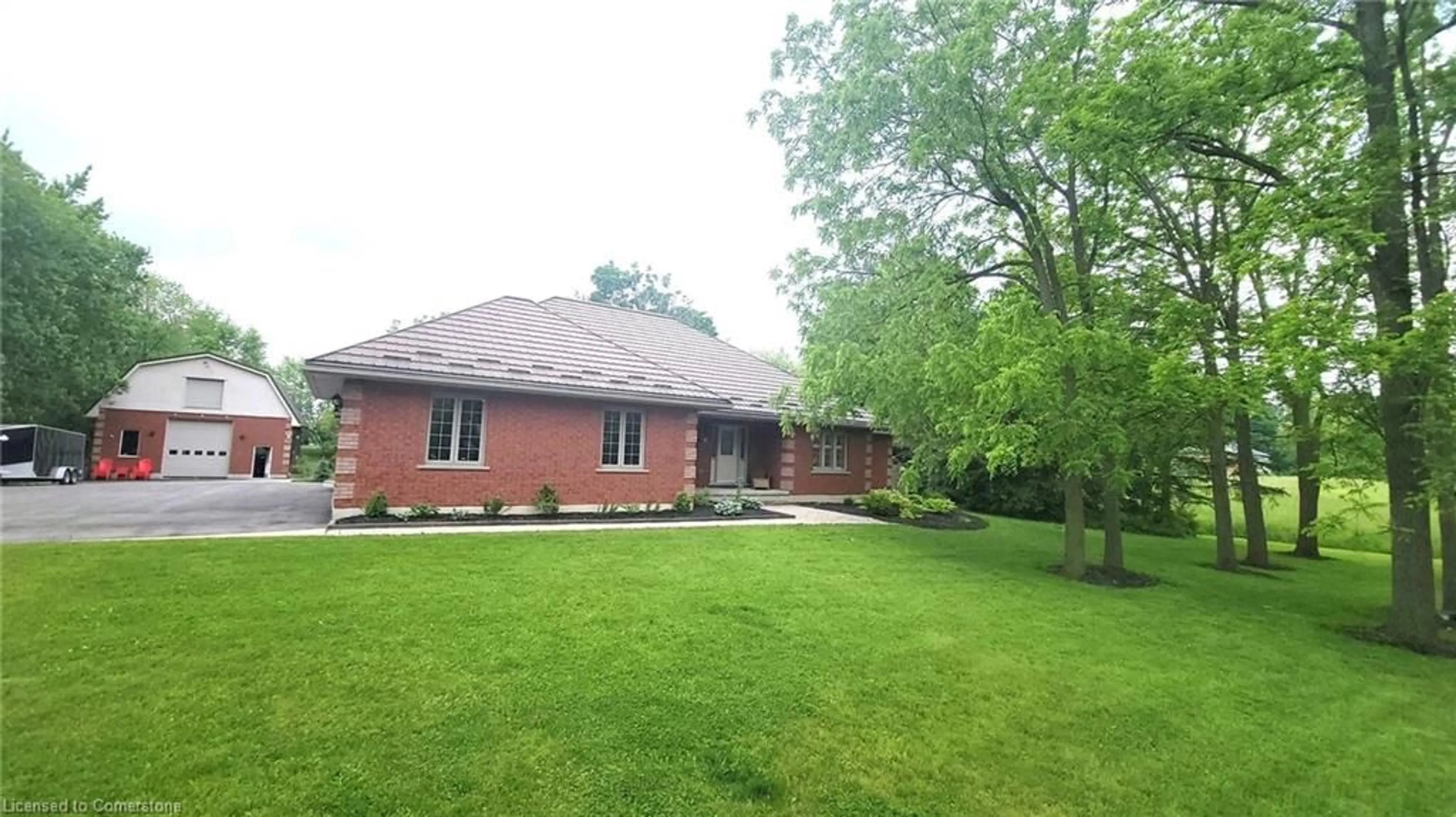 Home with brick exterior material for 97 Unity Side Rd, Seneca Ontario N3W 1Y1