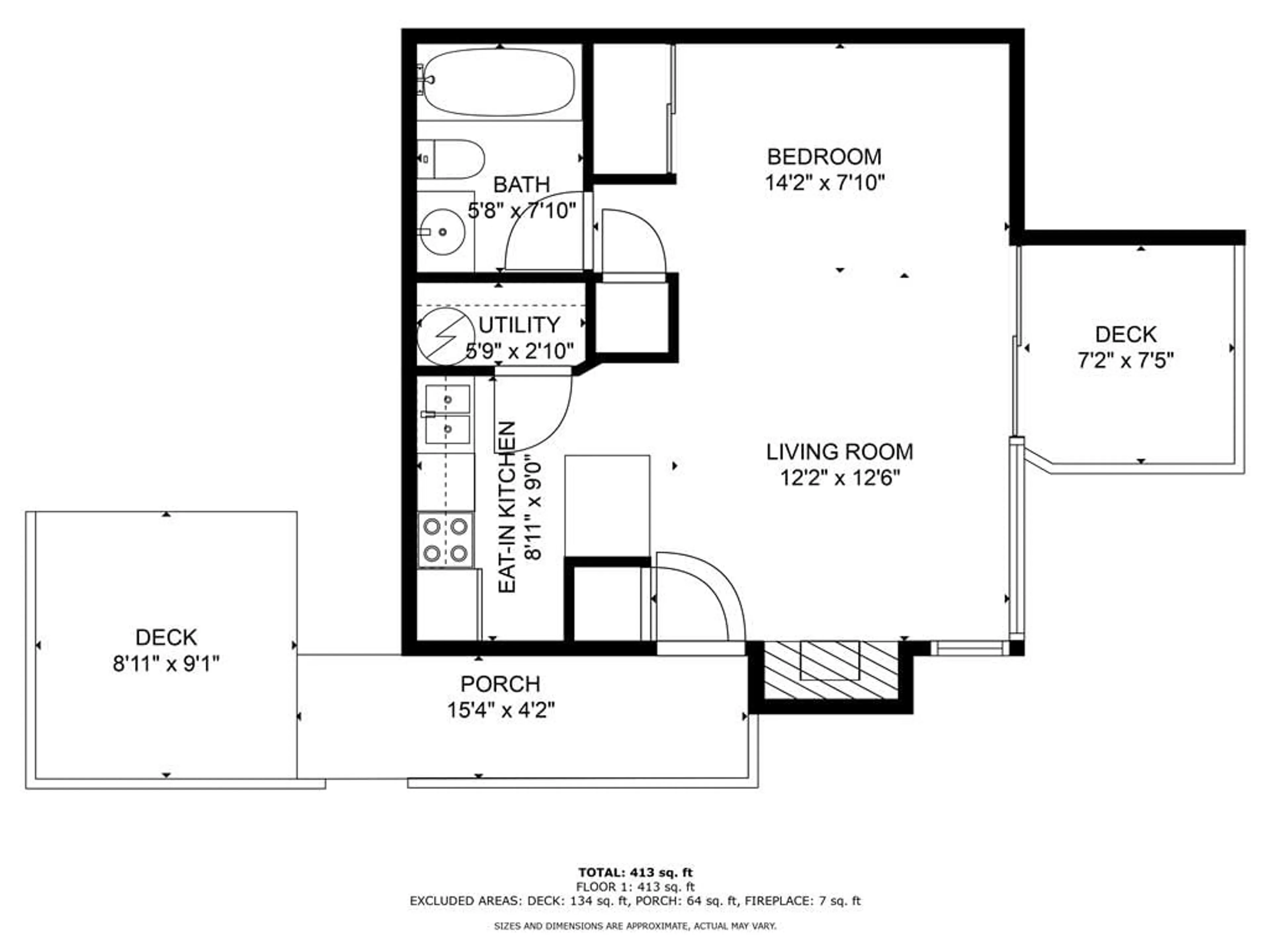 Floor plan for 796468 Grey Road 19 #406, The Blue Mountains Ontario L9Y 0N6