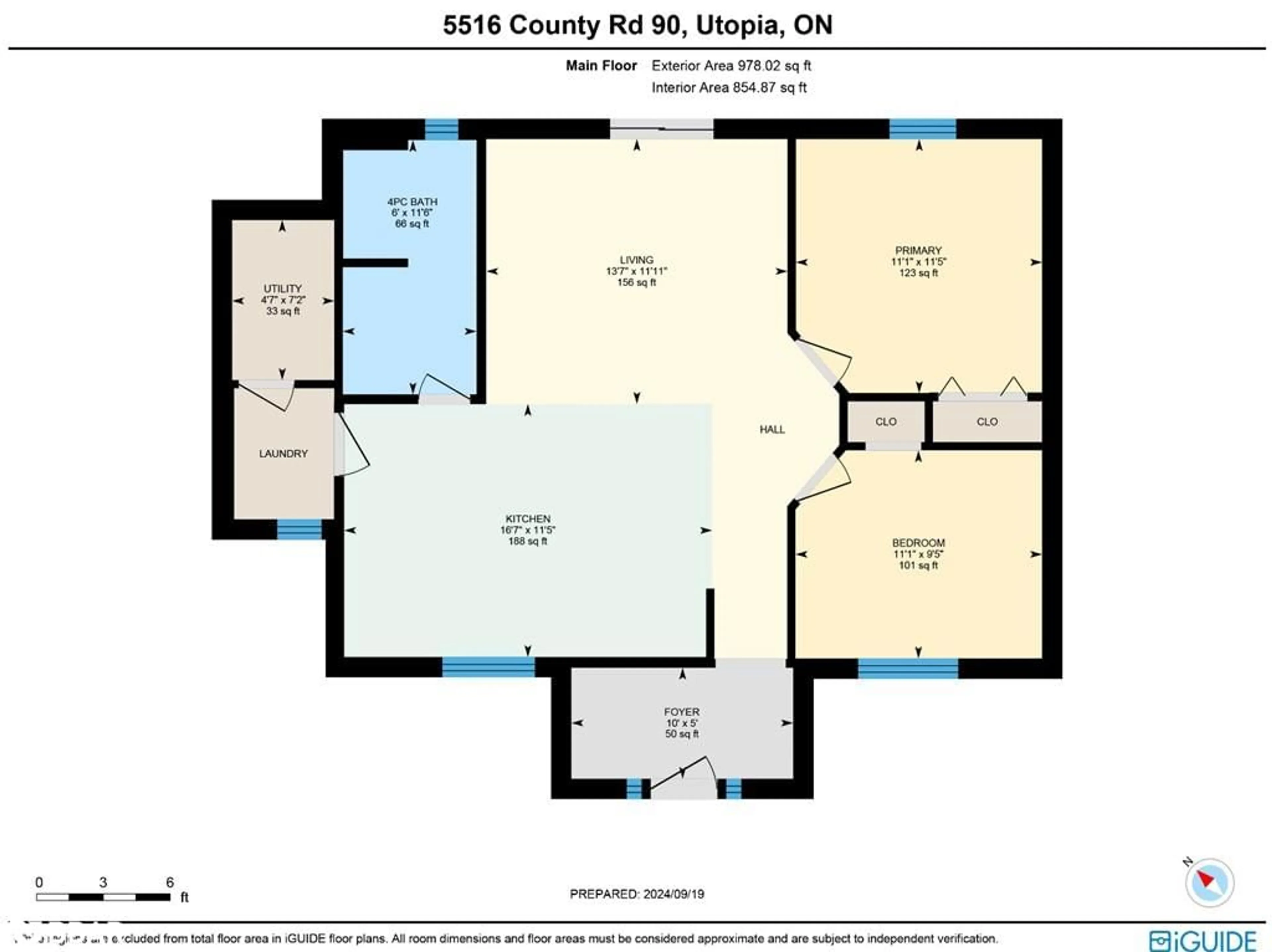 Floor plan for 5516 County Road 90, Springwater Ontario L0M 1T2