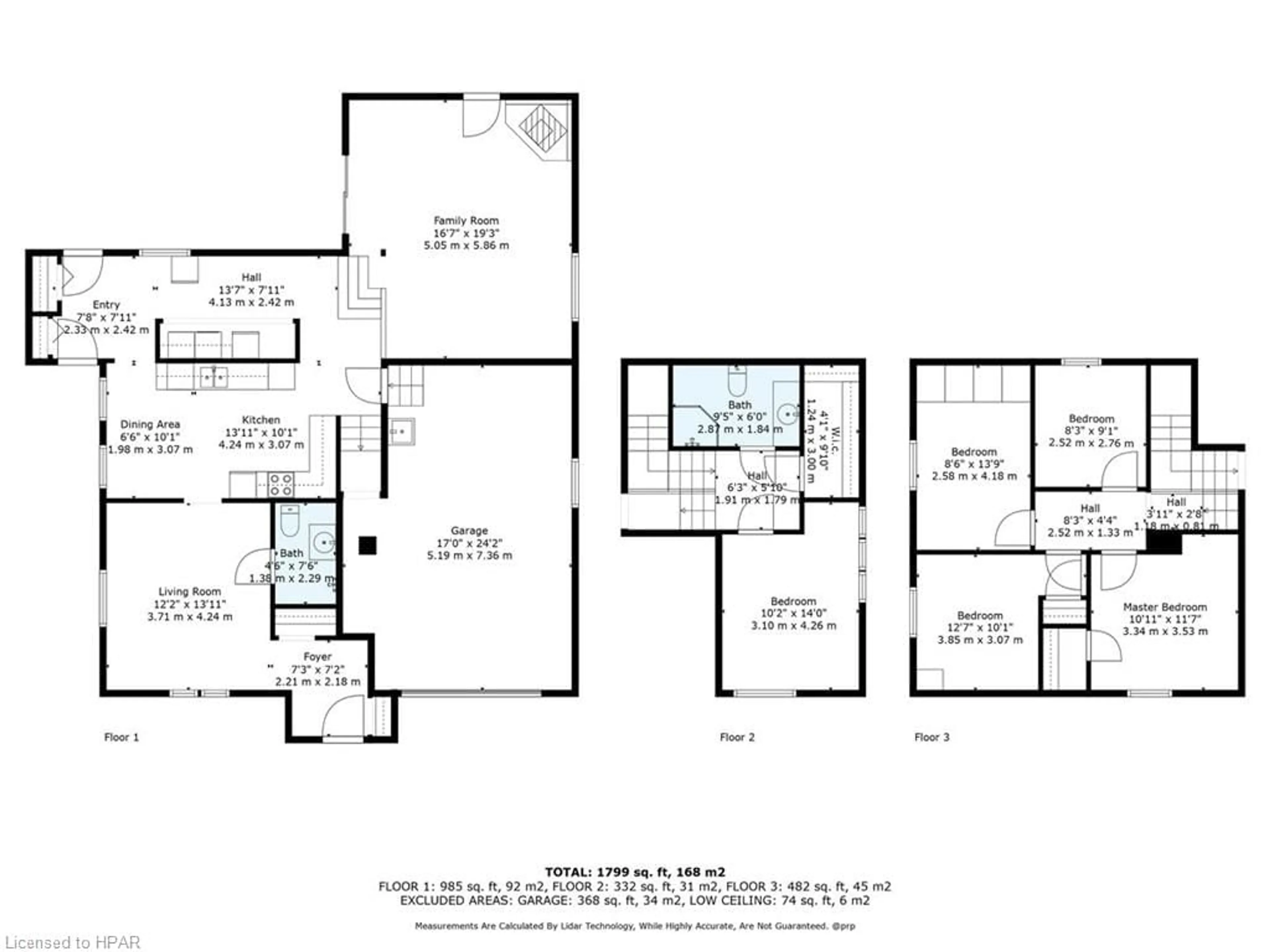 Floor plan for 450 Inkerman St, Listowel Ontario N4W 1C5