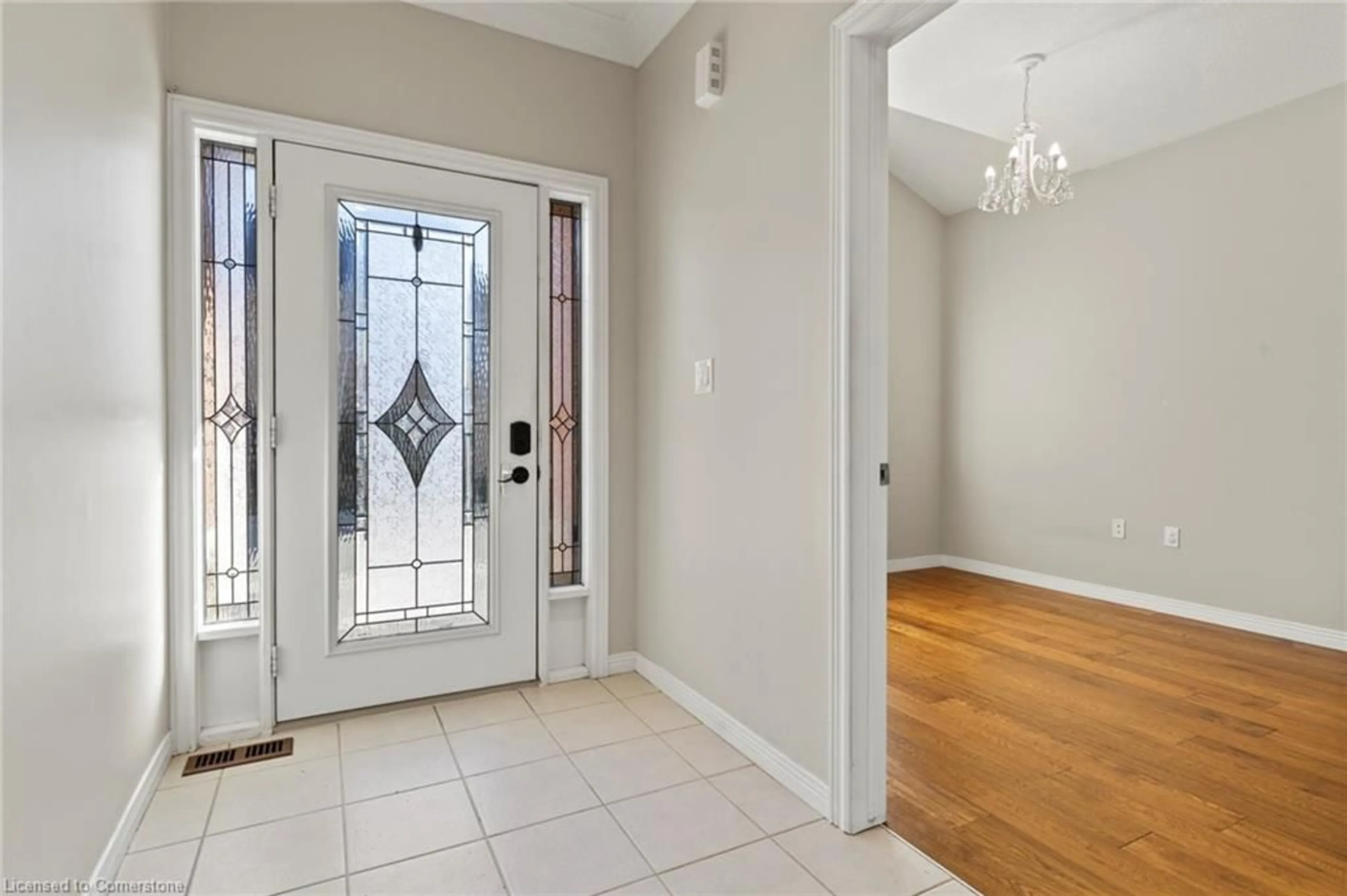 Indoor entryway, wood floors for 28 Geranium Ave, Hamilton Ontario L0R 1P0